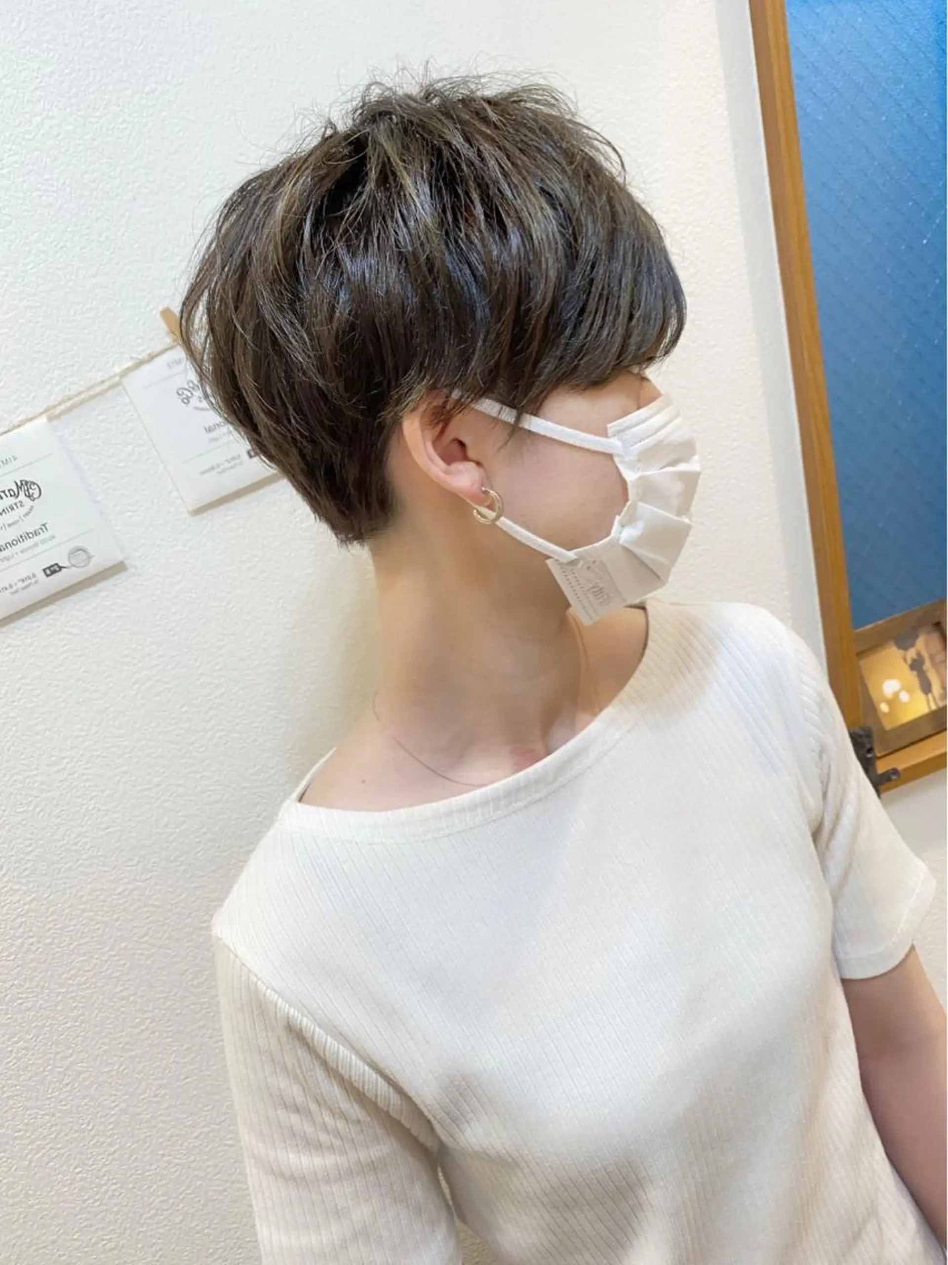 ショート カラー カット ショート、ボブ シマダマサトのヘアスタイル