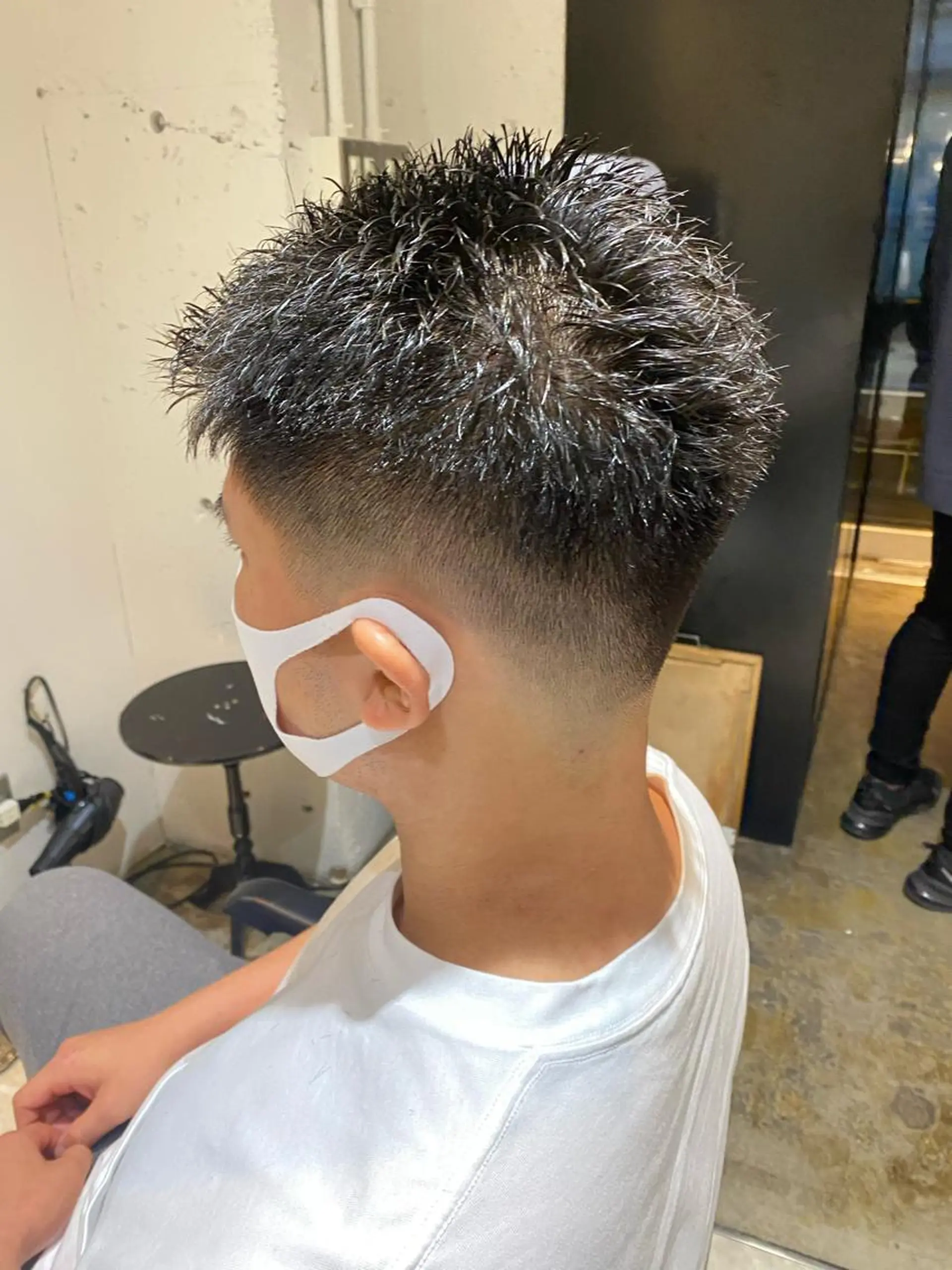 ショート バレイヤージュ職人 🔥代表YU-SHIのヘアスタイル