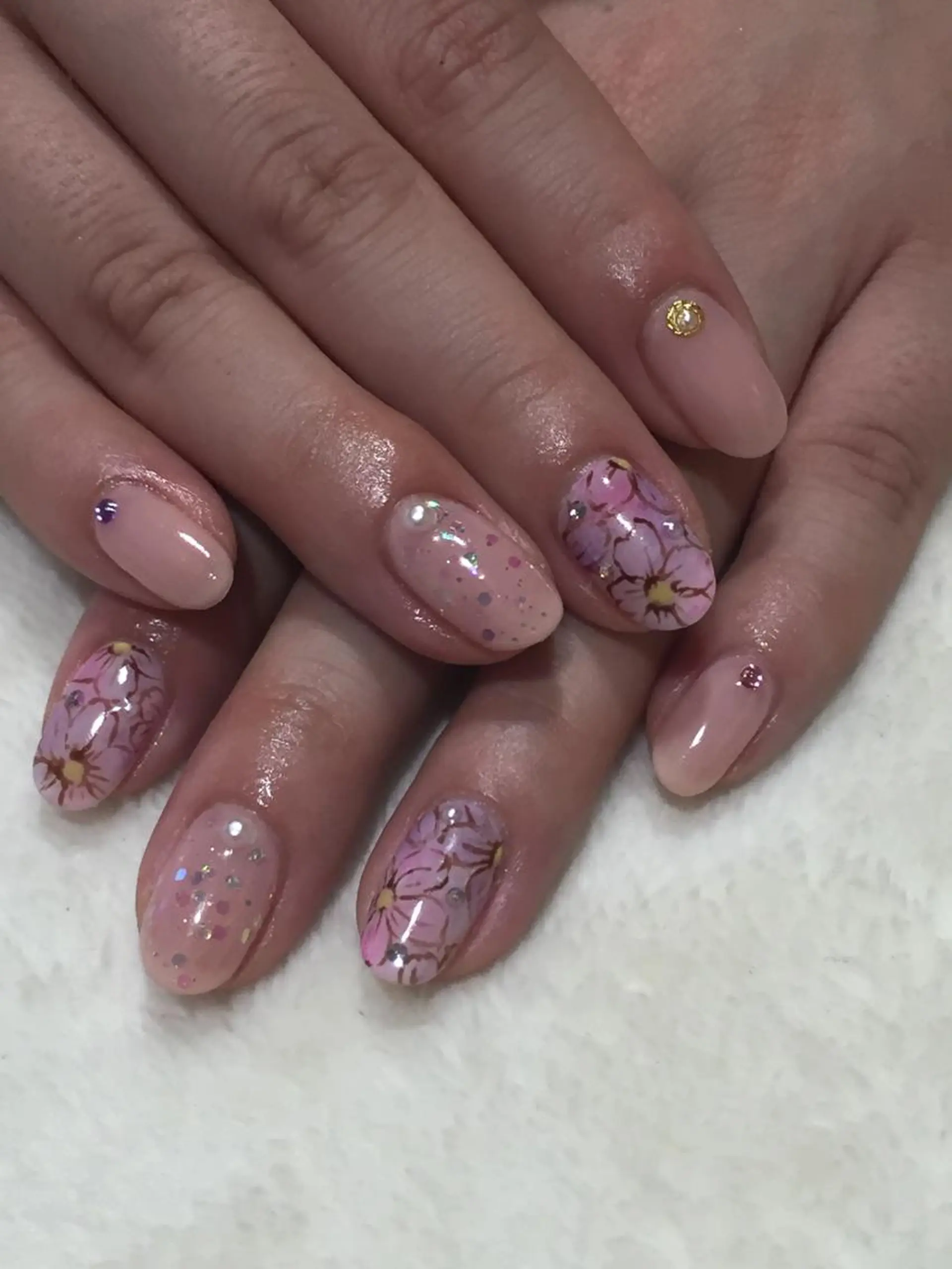 ネイル Sympa 𝓜iwako🐰ᩚのネイルデザイン