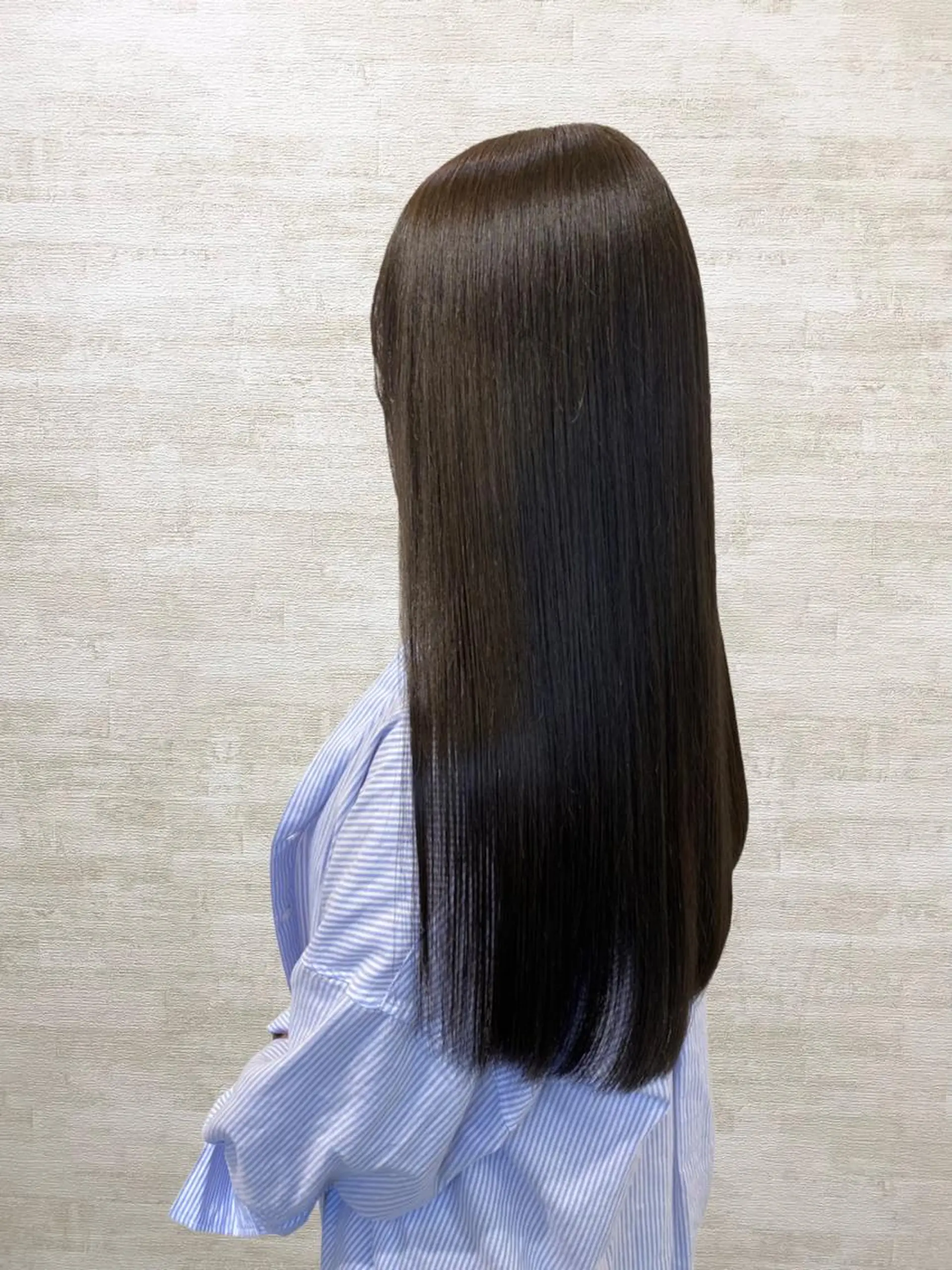 ロング カット 縮毛矯正 トリートメント 髪質改善&ヘアケア 永山若奈のヘアスタイル