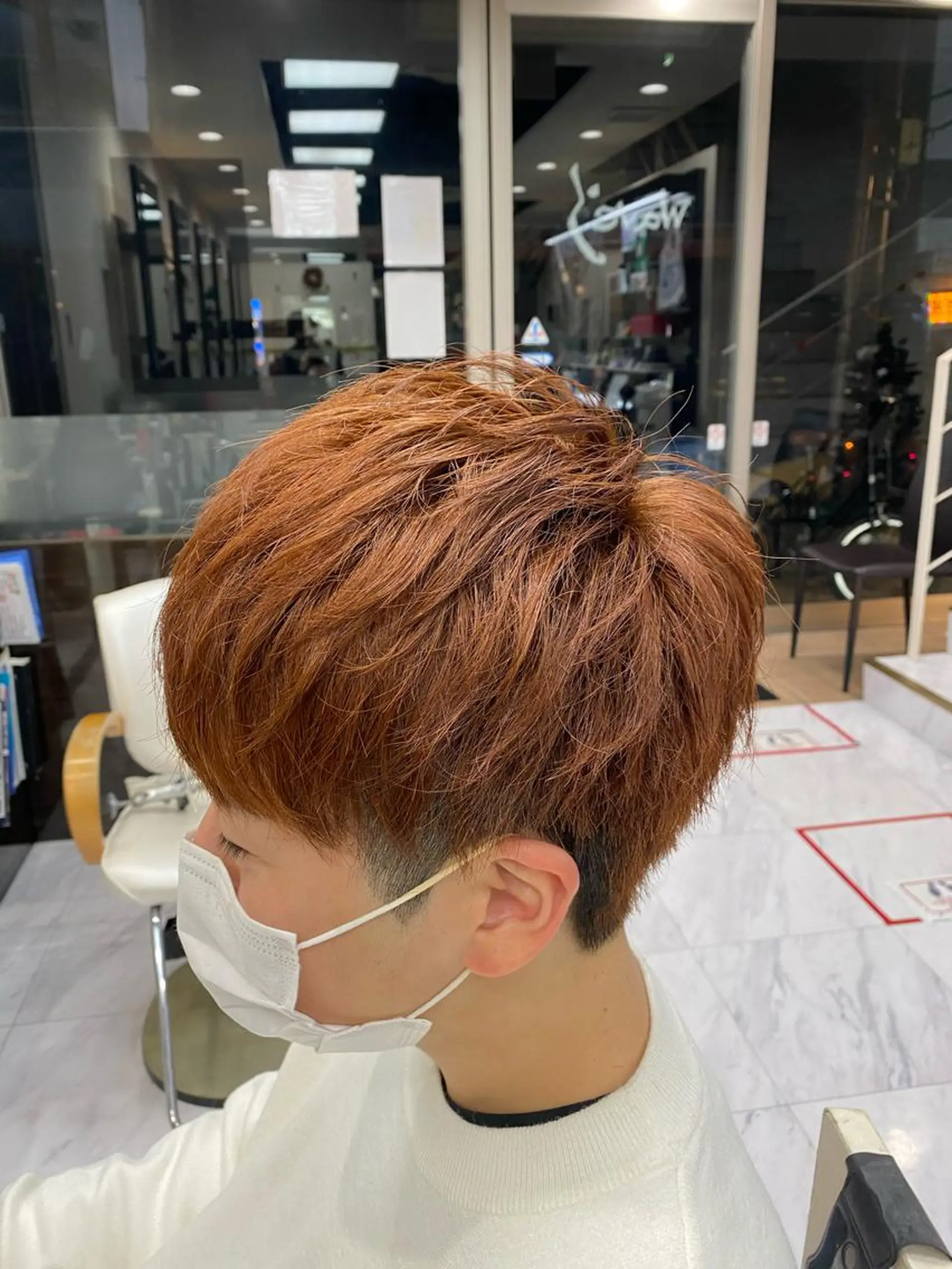 カラー メンズ Luce 杉本のヘアスタイル