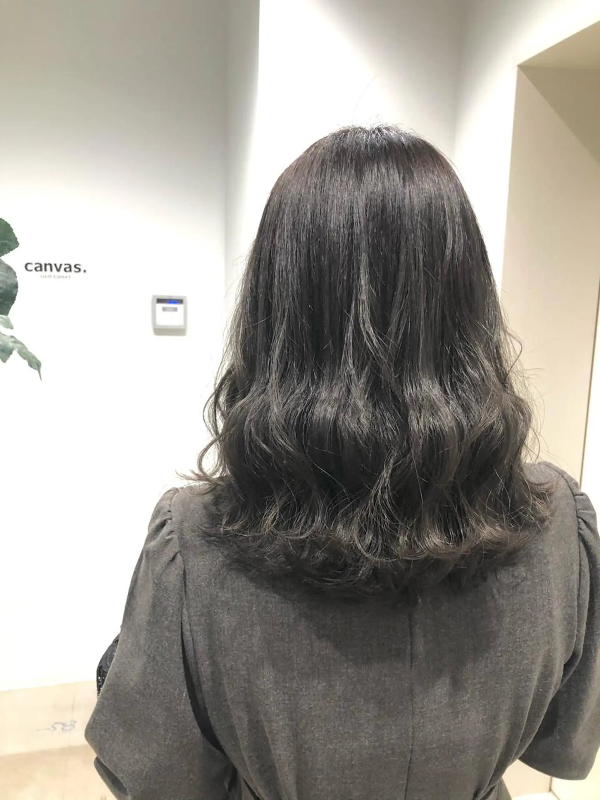 ミディアム アッシュ レイヤーカット 縮毛矯正 カット ヘアカラー トリートメント ✨上品可愛い 垢抜けヘア/後藤✨のヘアスタイル