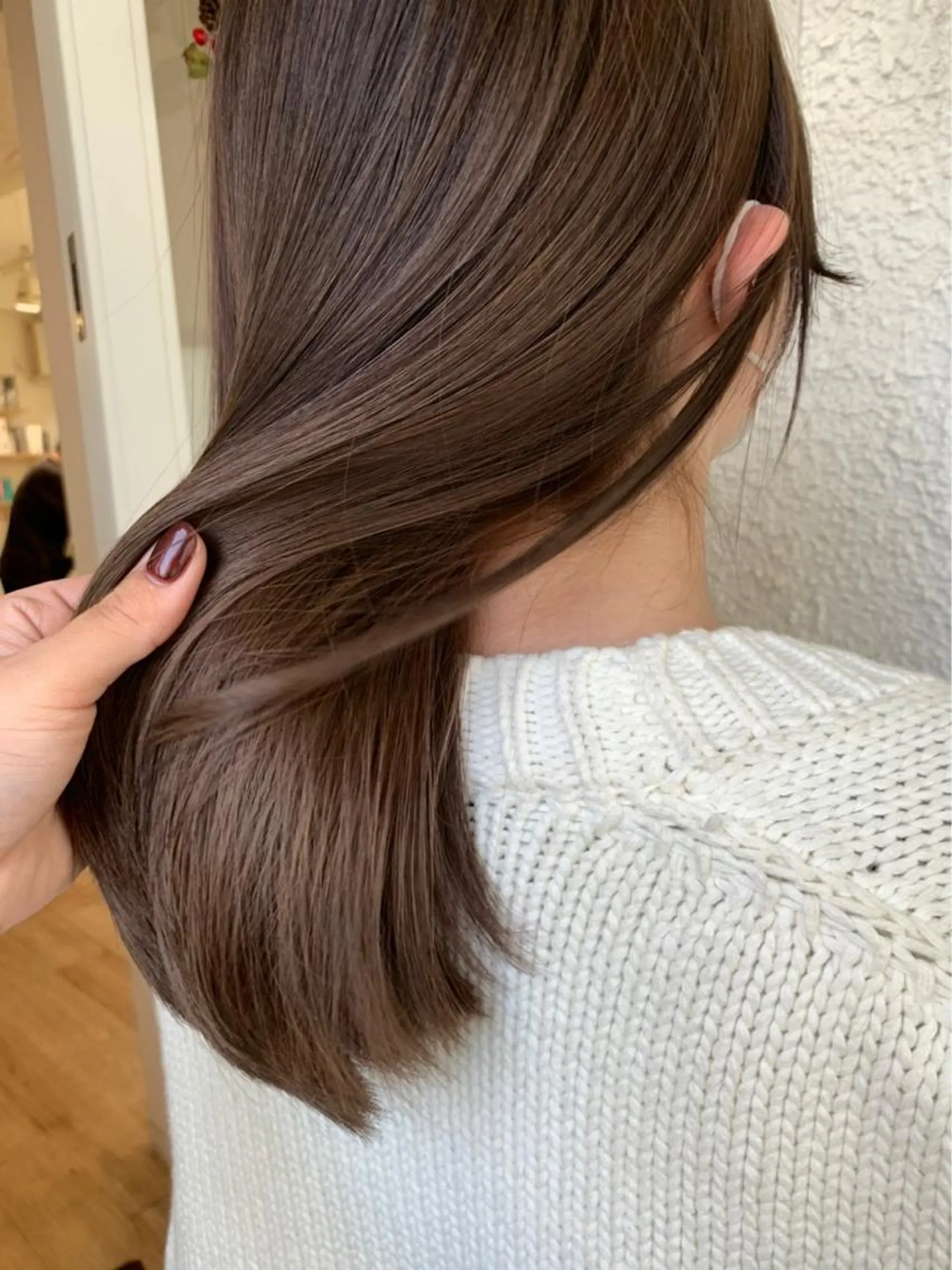 セミロング niconail 🧣ayu 📍烏山のネイルデザイン