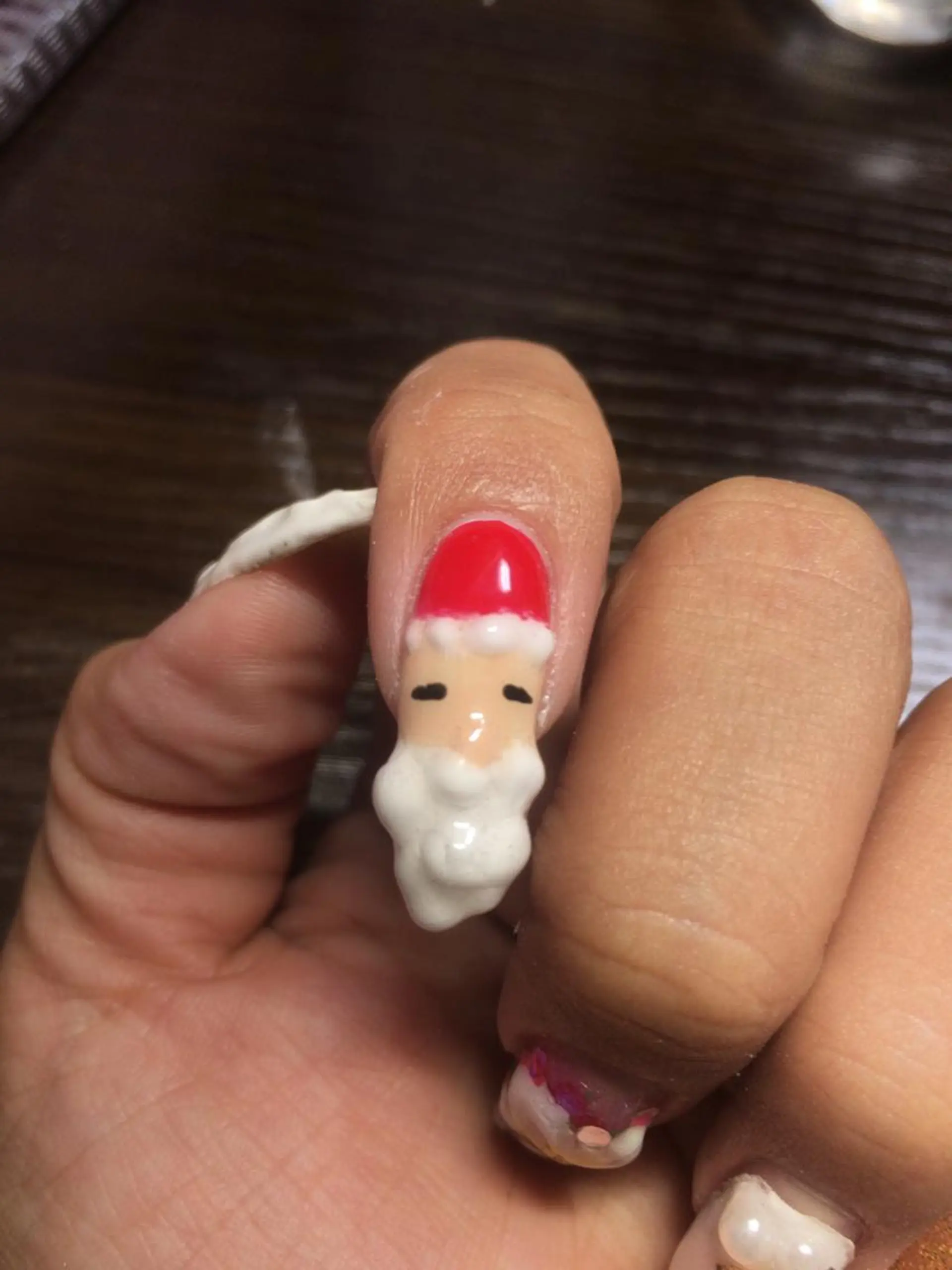 ネイル 冬ネイル クリスマス ハンドネイル ハンドケア ネイル･脱毛サロン HARRYSのエステ・リラクイメージ