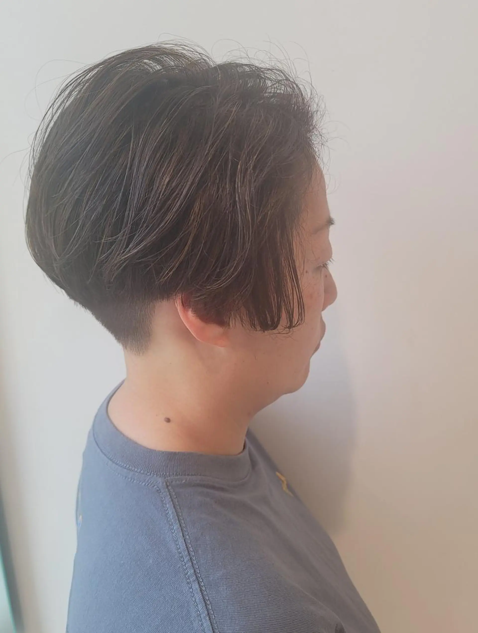 ショート カラー ハイライトカラー ハイライト ショートヘア カット パーマ 鈴木 翠のヘアスタイル