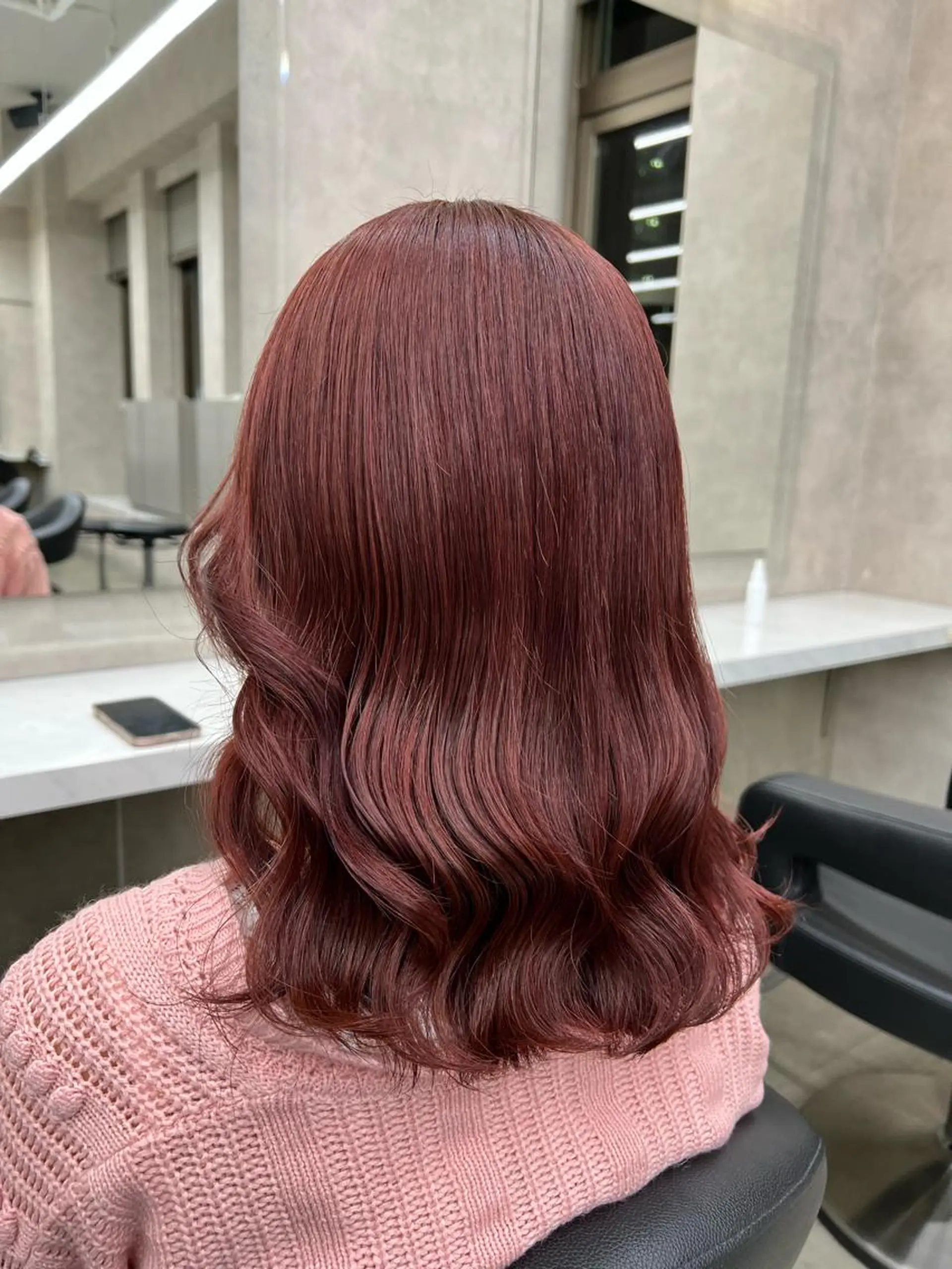 セミロング 💖札幌カラー 指名No.1💖玲奈のヘアスタイル