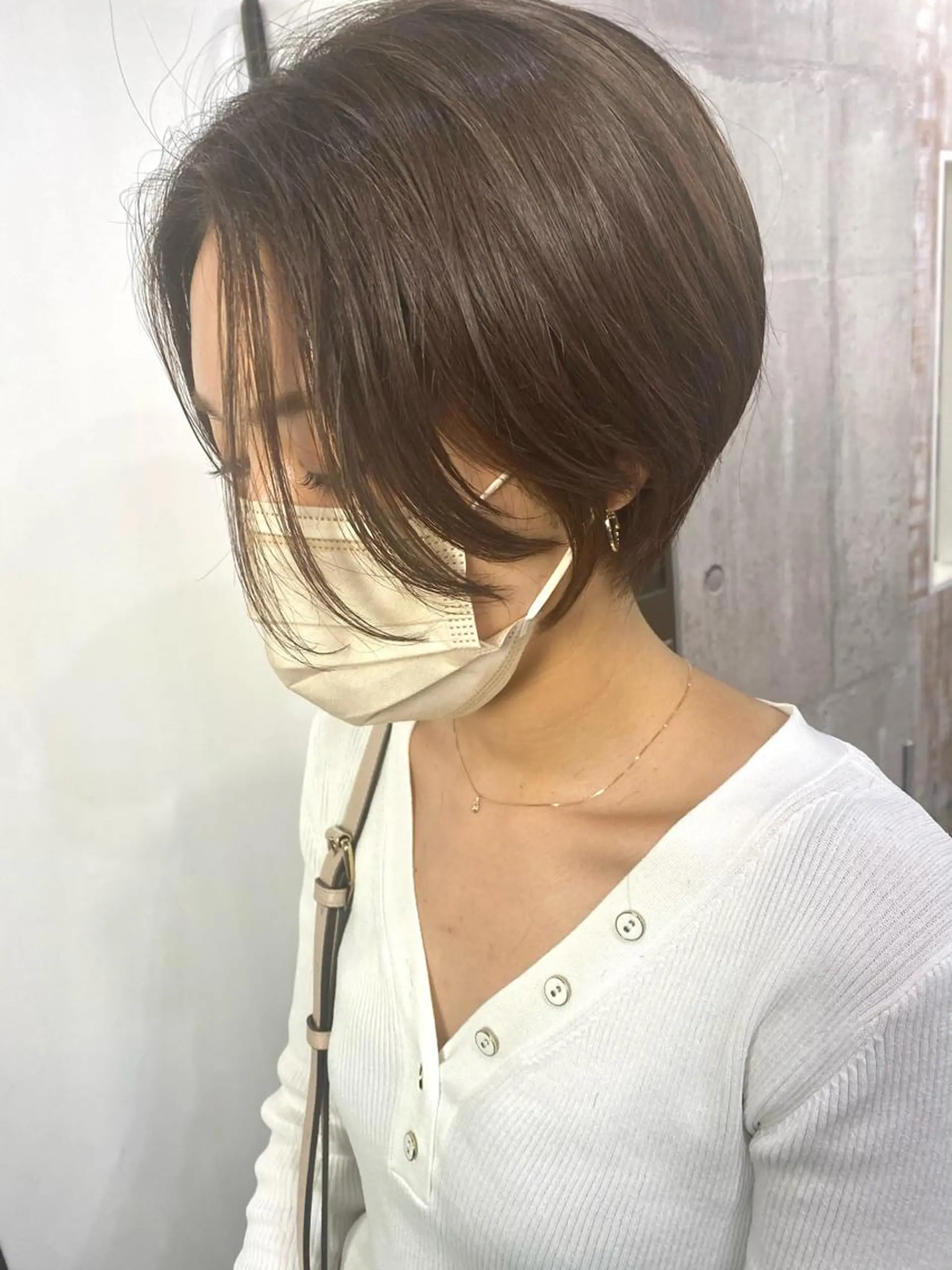 ショート ショートヘア カット Zina西新 井上貴幸のヘアスタイル