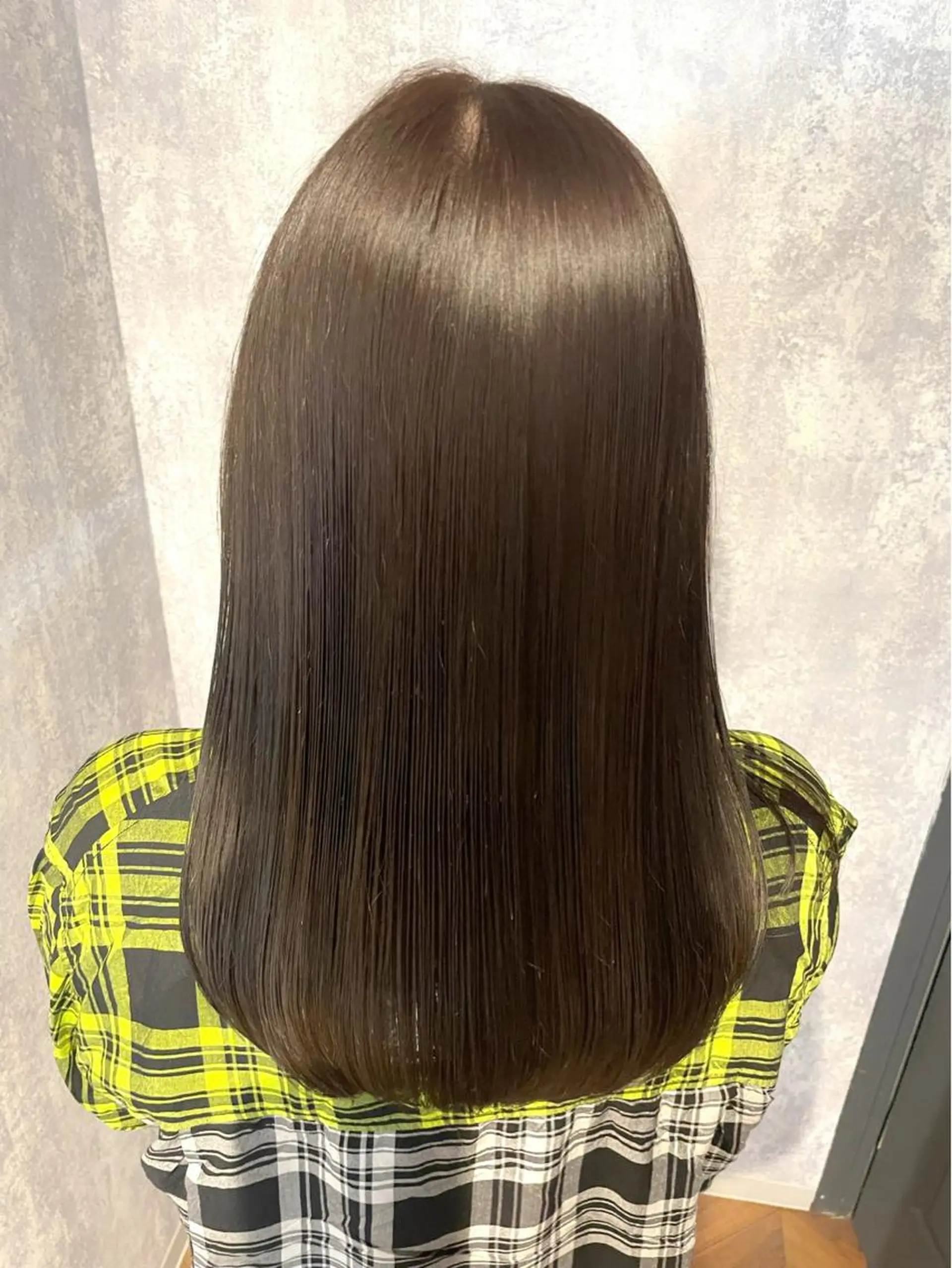 ミディアム カラー 髪質改善 似合わせカット 縮毛矯正 杉野🫧美髪🫧 Zina博多店長のヘアスタイル