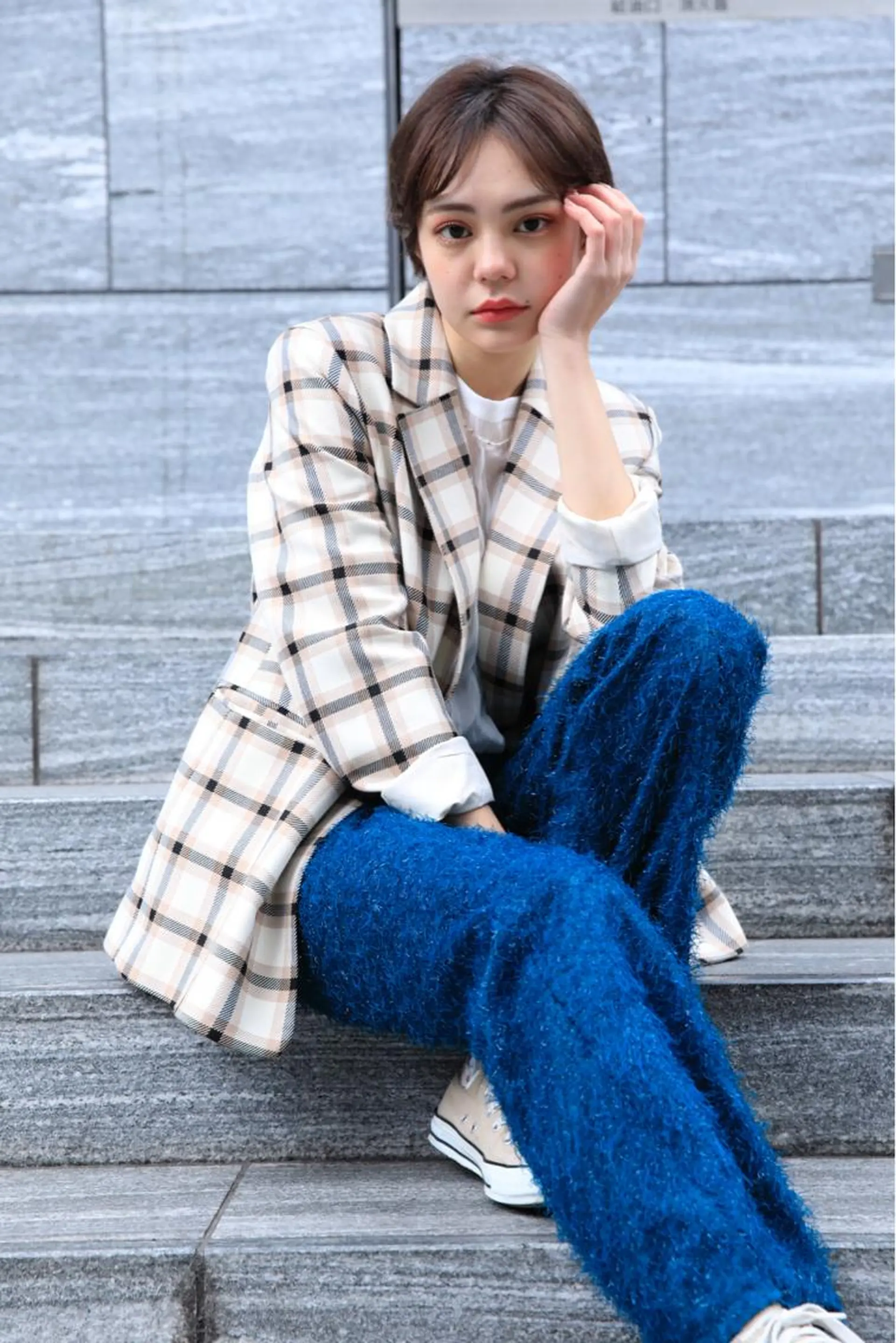 ショート カラー カット バトヘアー渋谷 officialのヘアスタイル