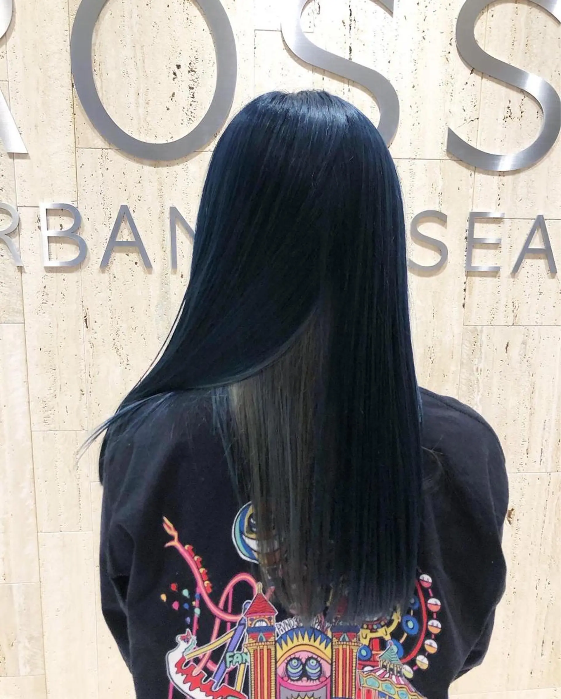 ロング カット ヘアカラー トリートメント 高橋 芽衣のヘアスタイル