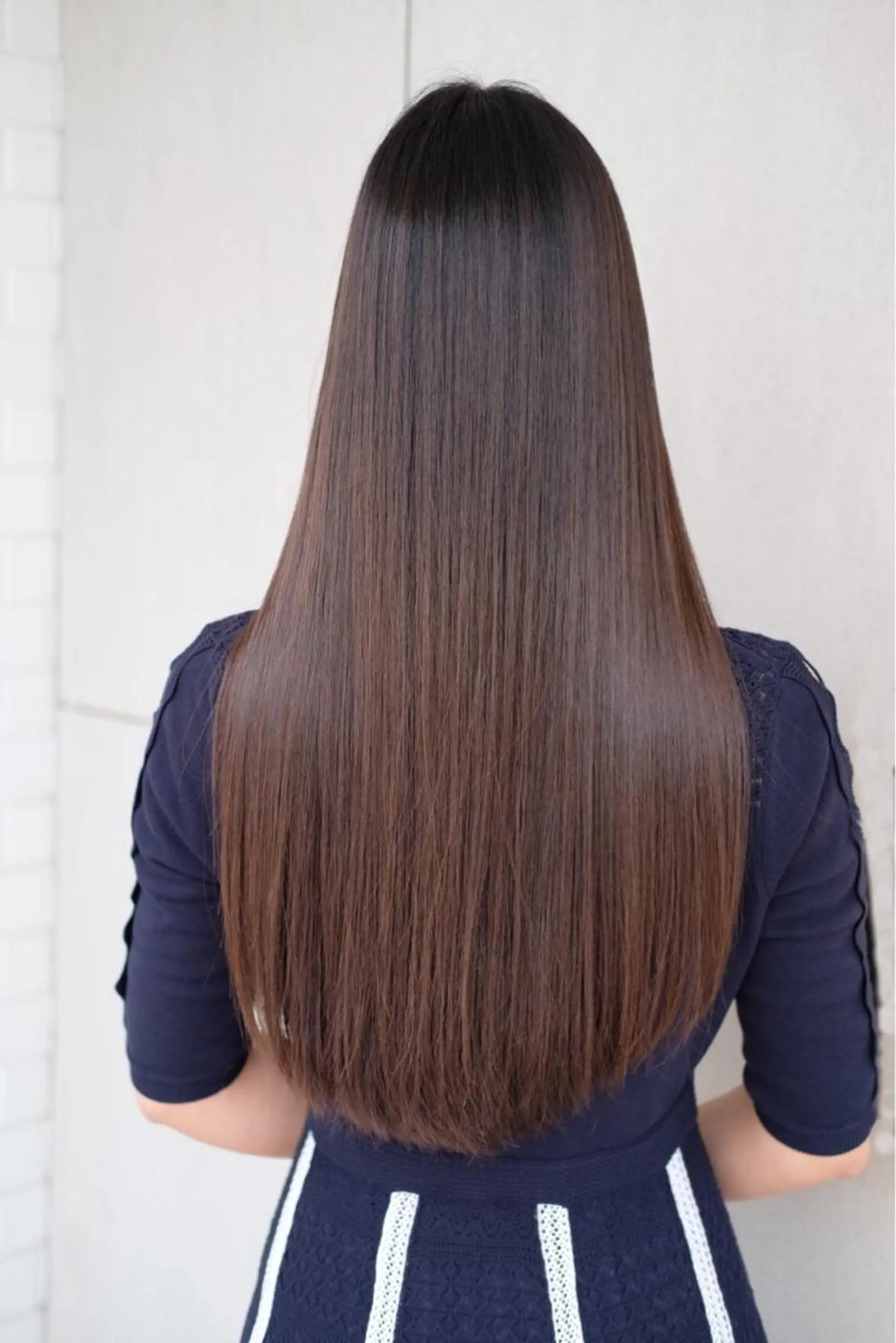 ロング ゆ みのヘアスタイル