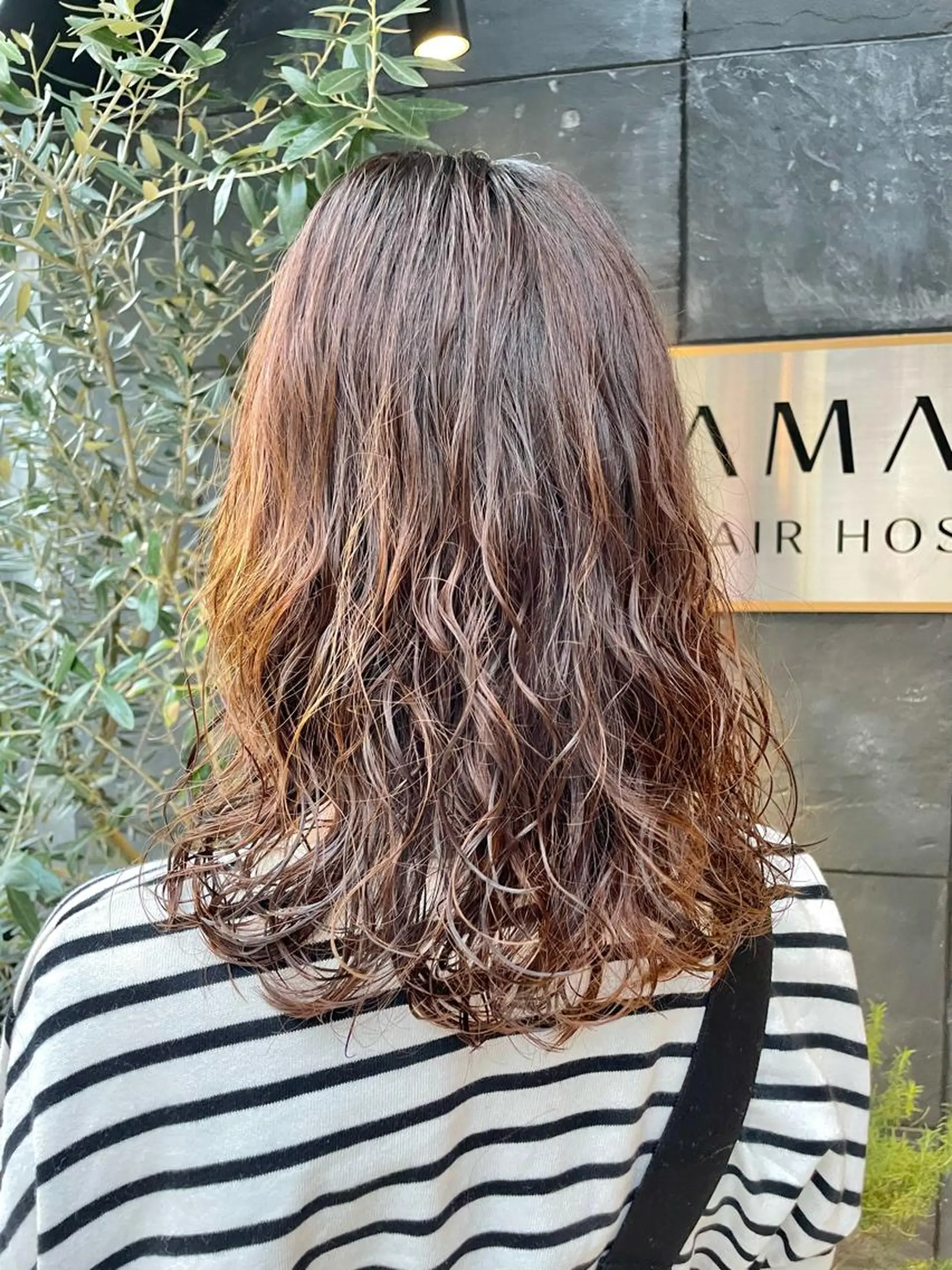 ミディアム パーマ ミディアムパーマ HIBIKI/原宿 ハッシュカット🪄のヘアスタイル