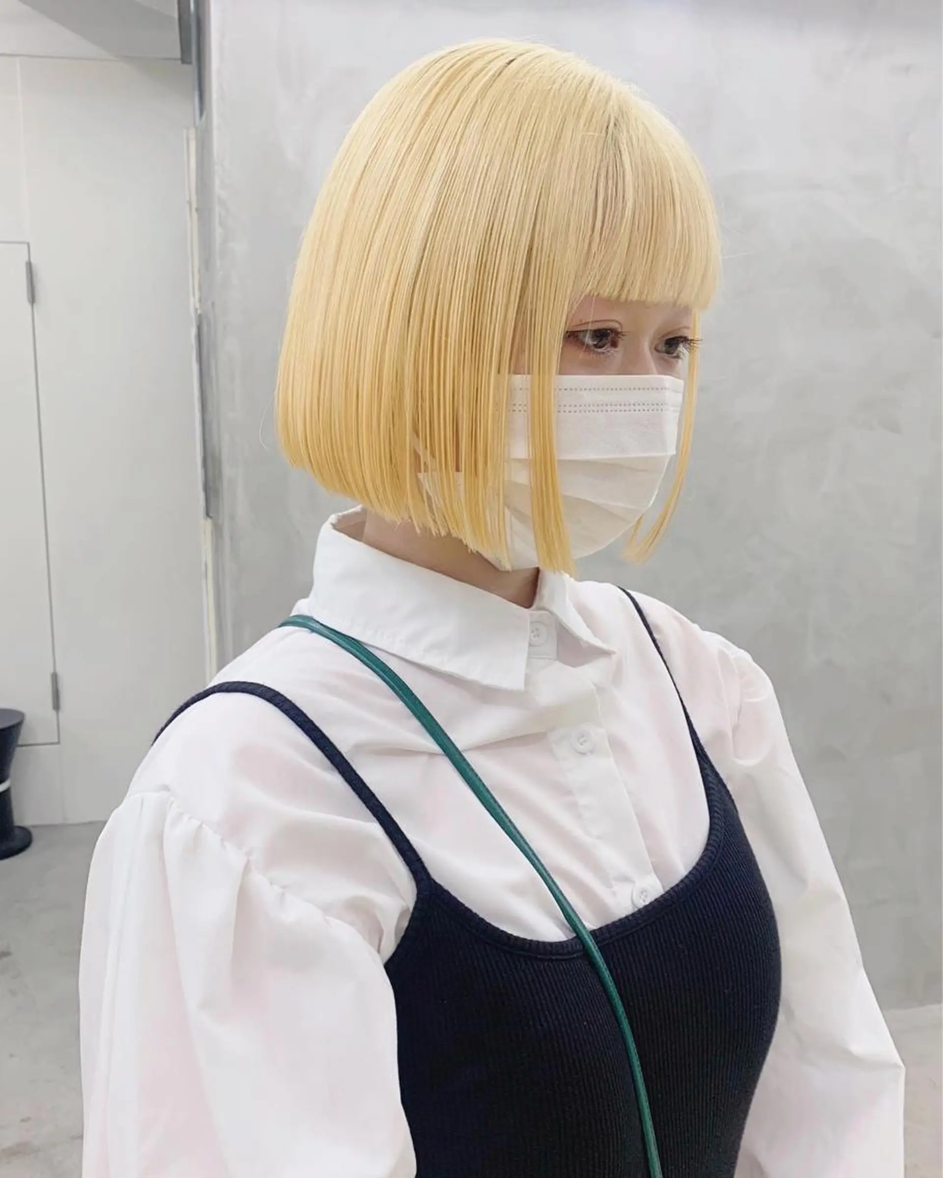 ミディアム カラー suu所属・🐝 hachi🐝のヘアスタイル