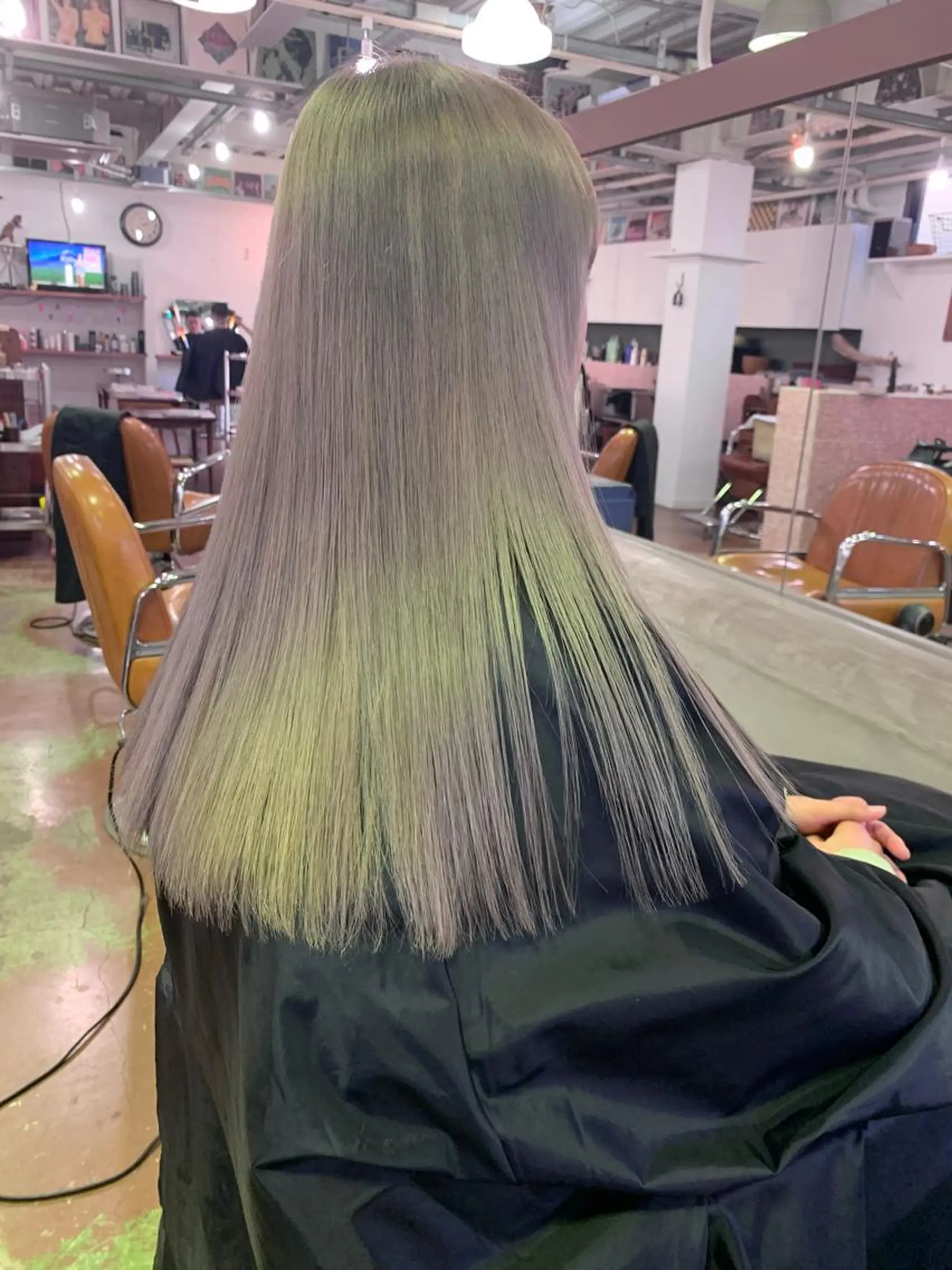 ロング カラー 似合わせウルフ/ レイヤー/山本祐輔のヘアスタイル