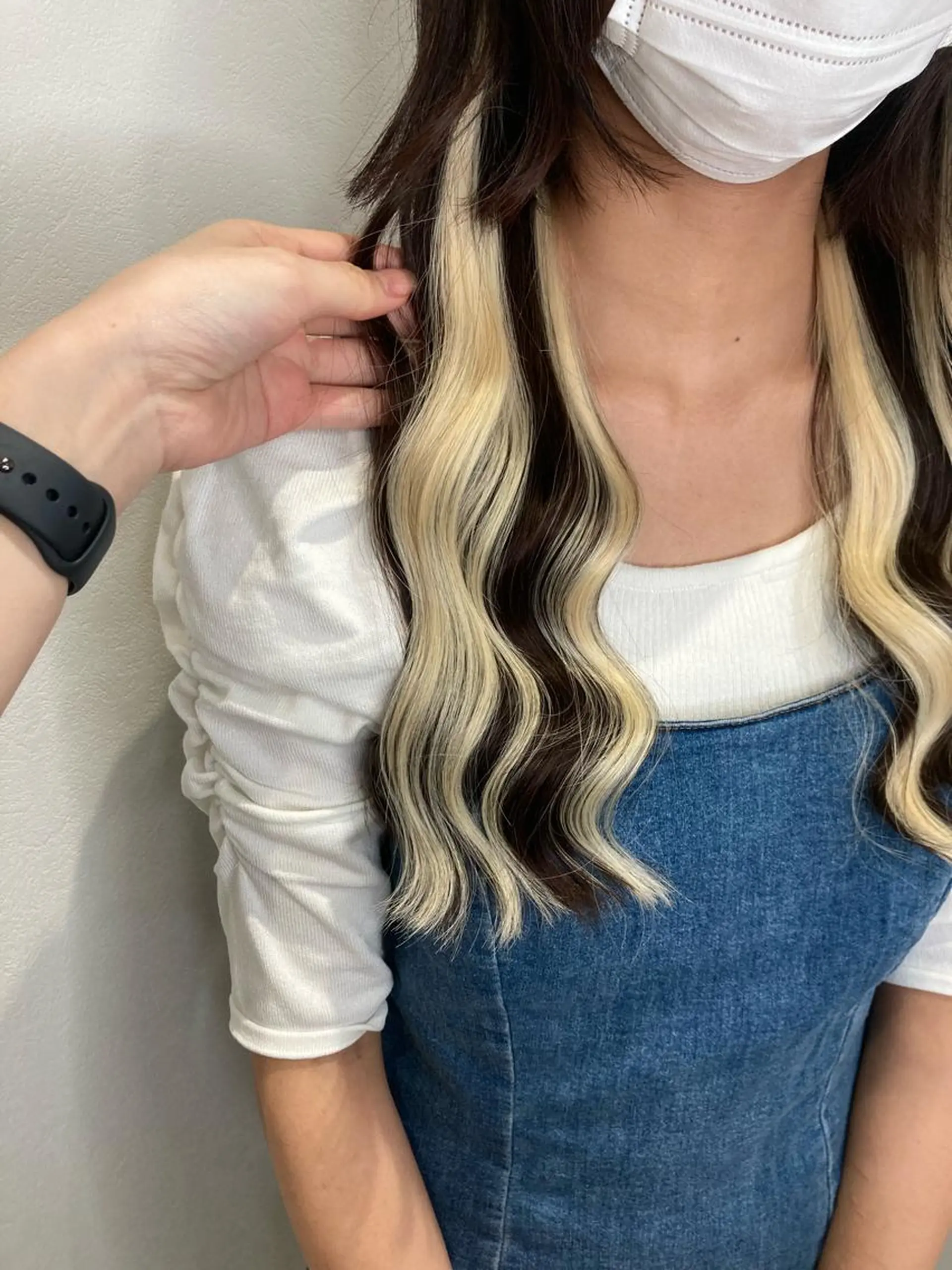 ショート ボブ エクステ ヘアカラー トリートメント エクステ ENA💗NEXT /ハイトーンエクステのヘアスタイル