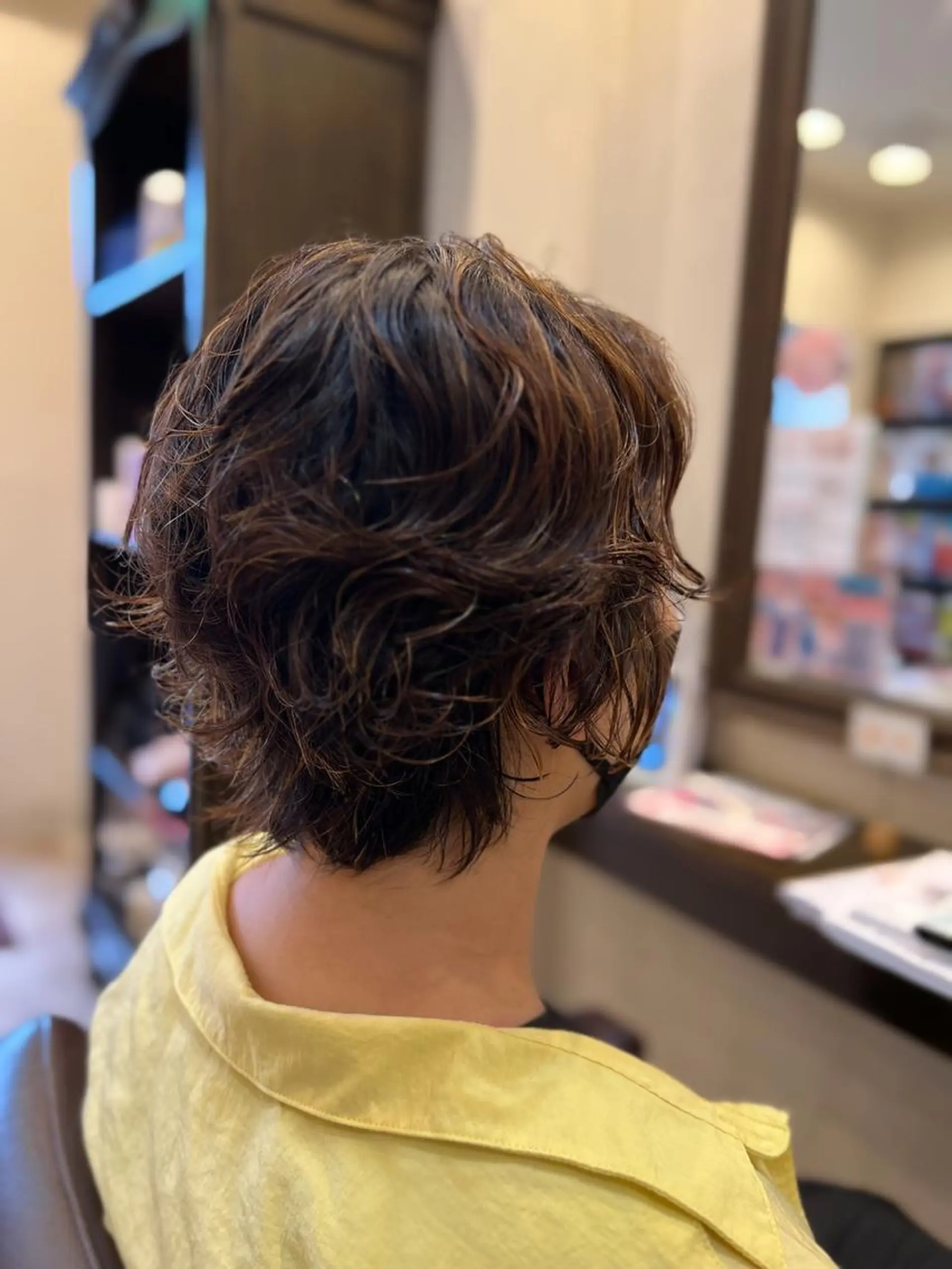 ショート パーマ ルービック 梅田茶屋町店のヘアスタイル