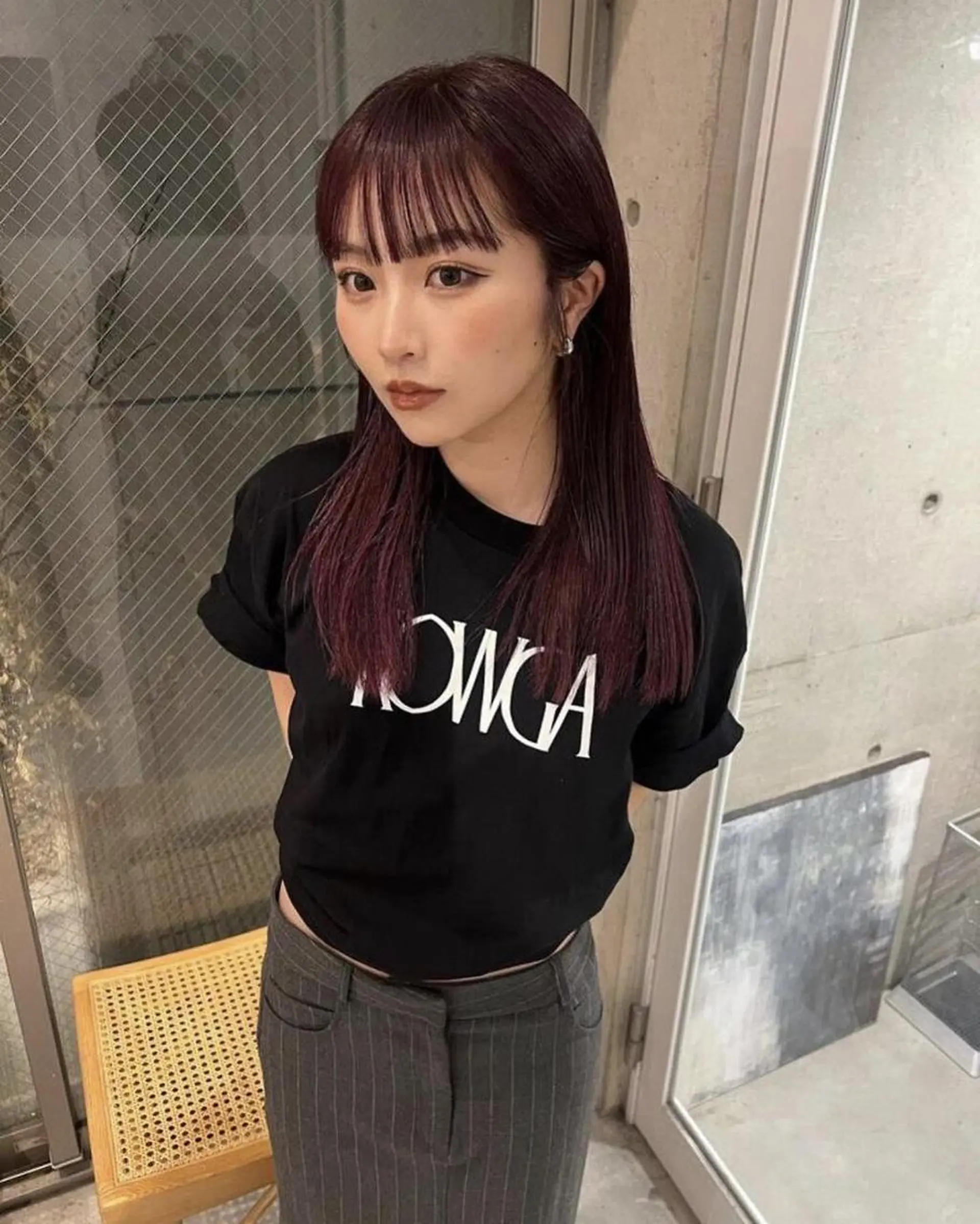 ロング 🎀韓国/艶髪/暗髪 🎀CITY🫧立川のヘアスタイル