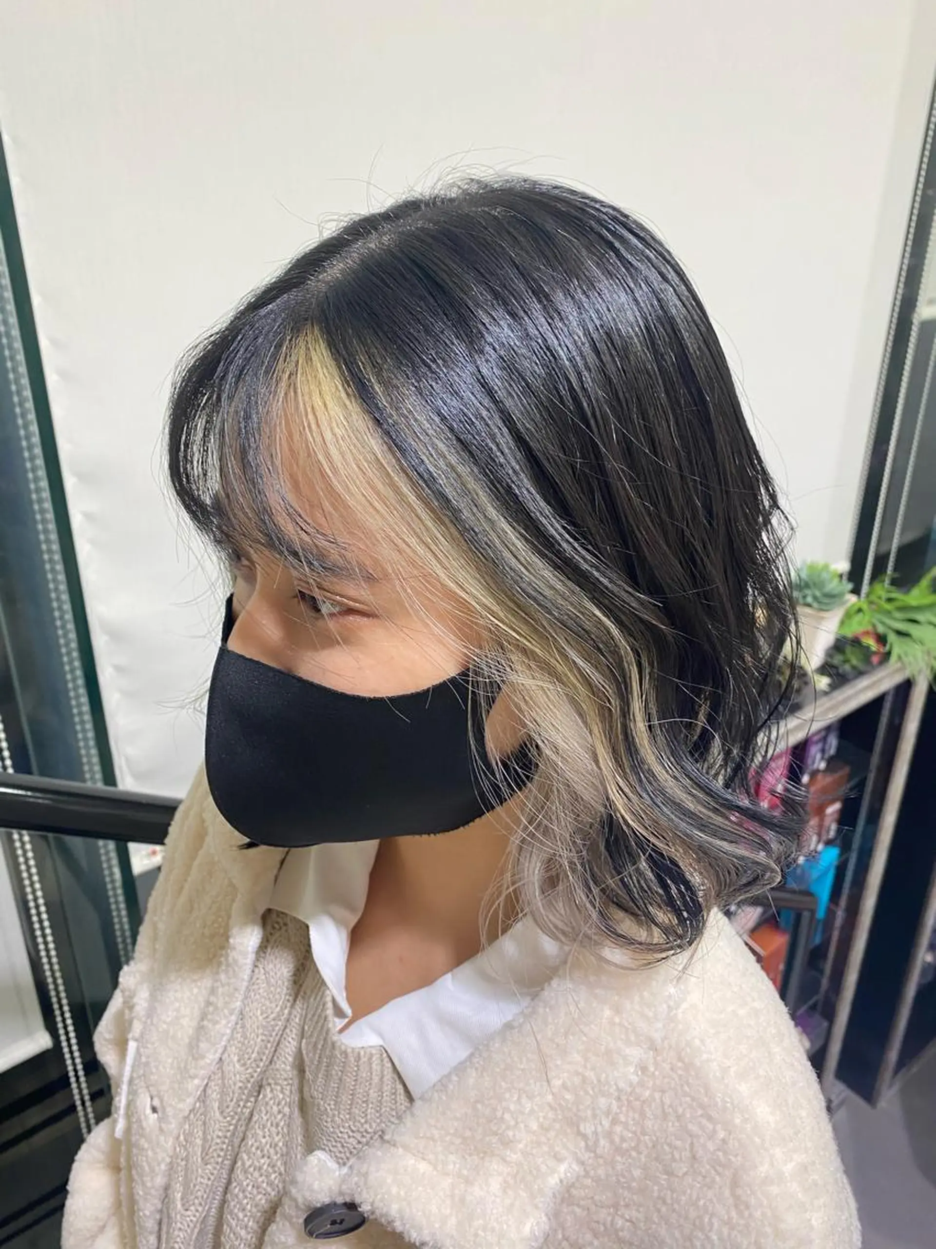 ミディアム カラー ヘアアレンジ TSUNA 🌙 Lim 五反田のマツエク・マツパデザイン