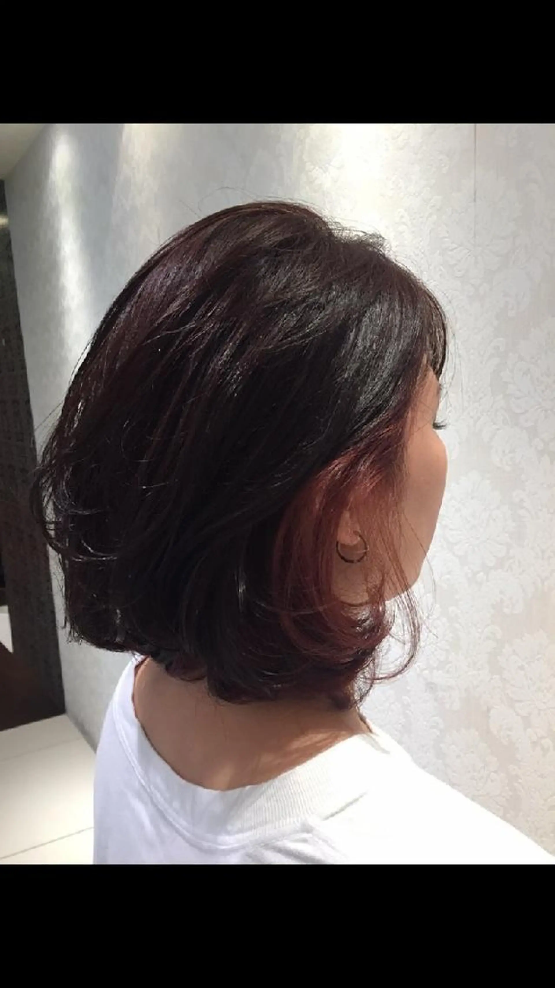 ショート カラー インナーカラー 山田 憲/髪質改善のヘアスタイル