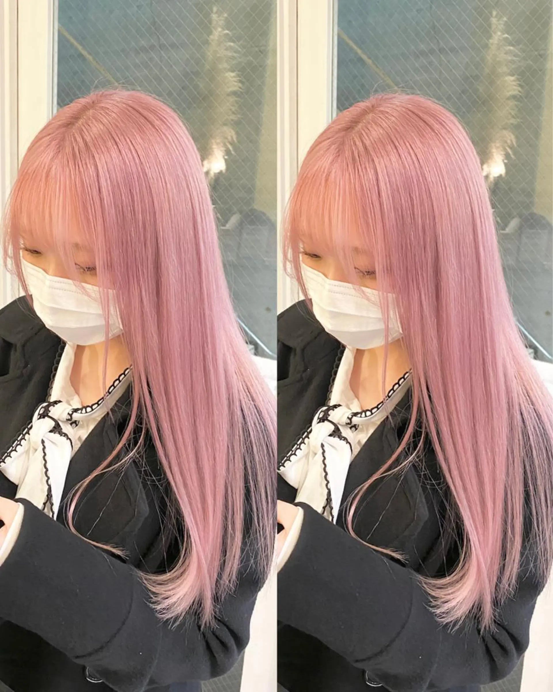 ロング 平成ギャル×韓国 mix💖MIKUのヘアスタイル