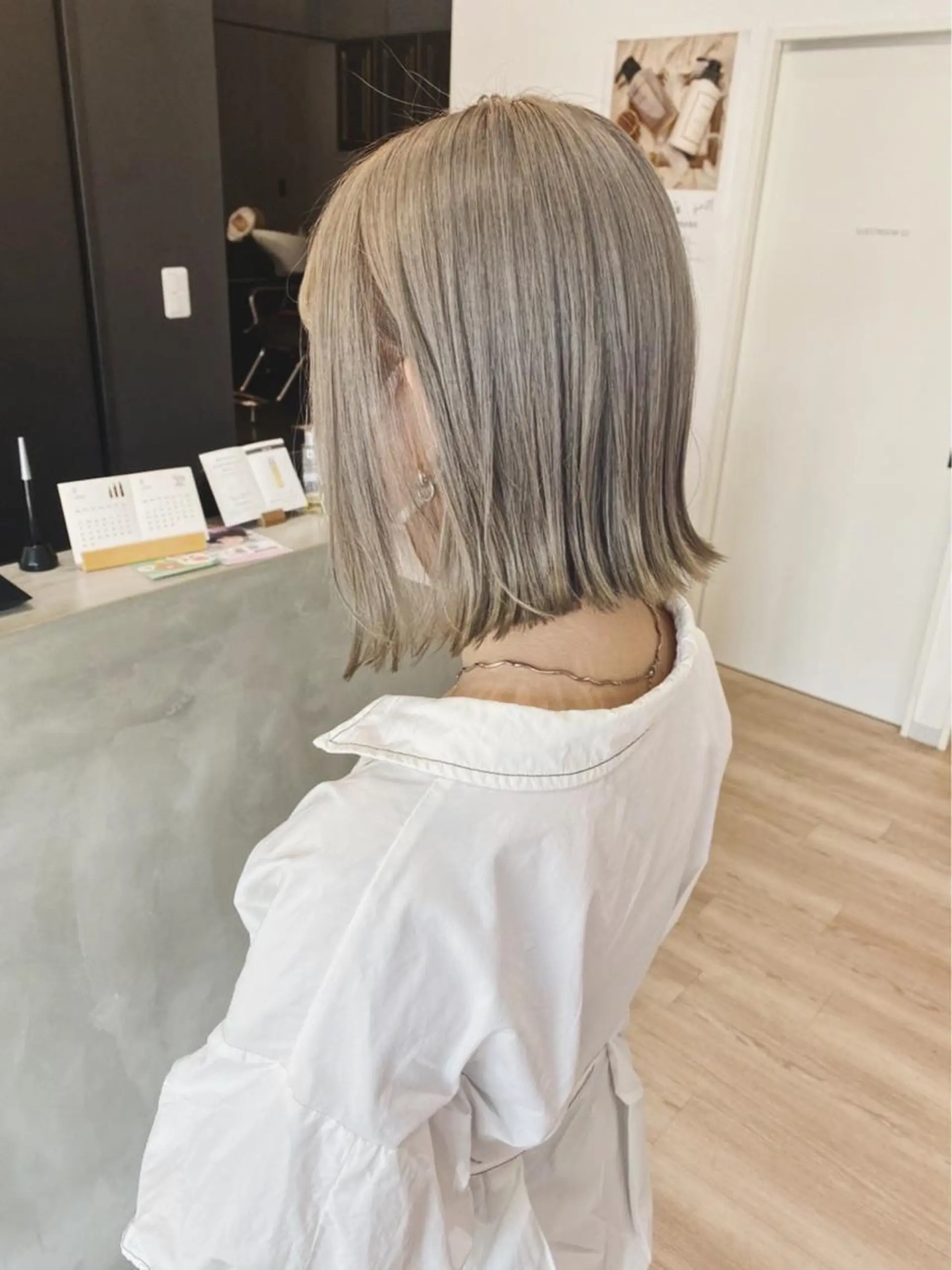 カラー unique RINNEのヘアスタイル