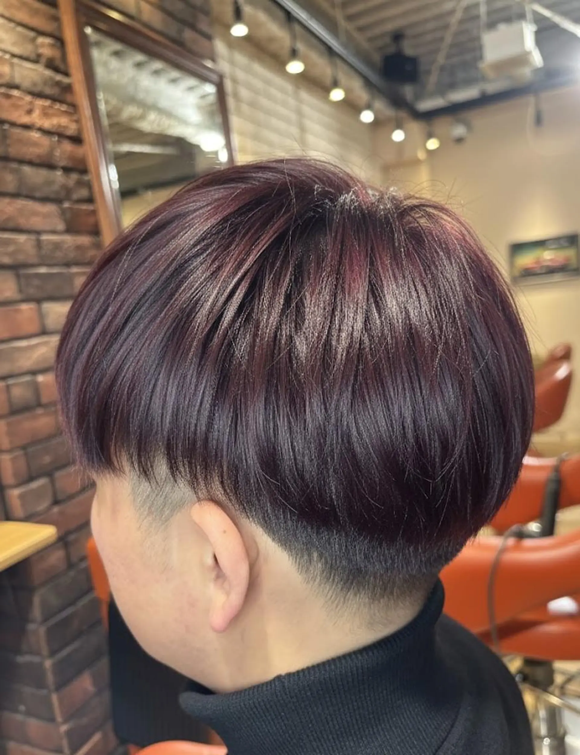 ショート カット ヘアカラー トリートメント ヘッドスパ flencia 丸 和博｜カットのヘアスタイル