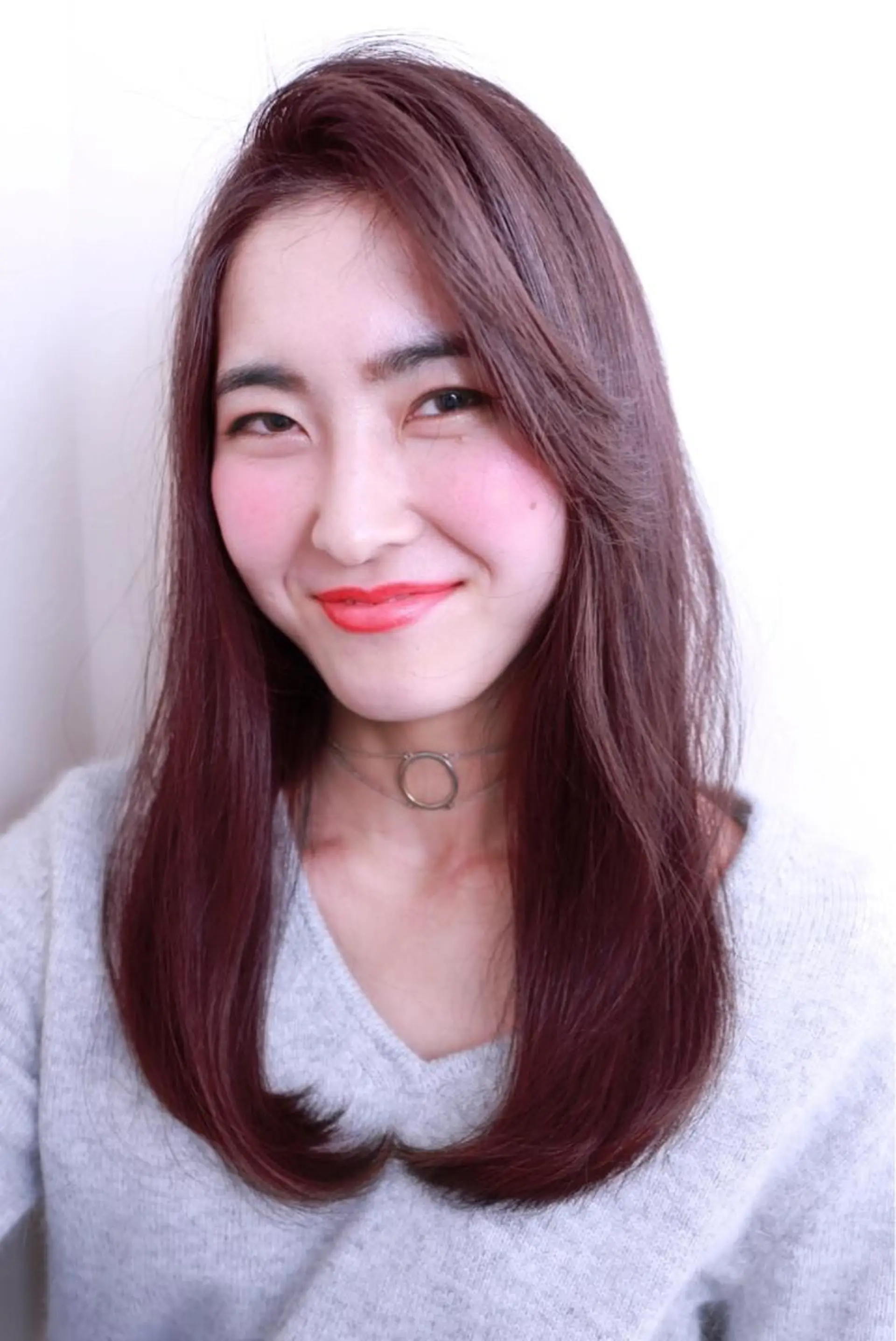 セミロング カラー IVY joure Suzu.のヘアスタイル