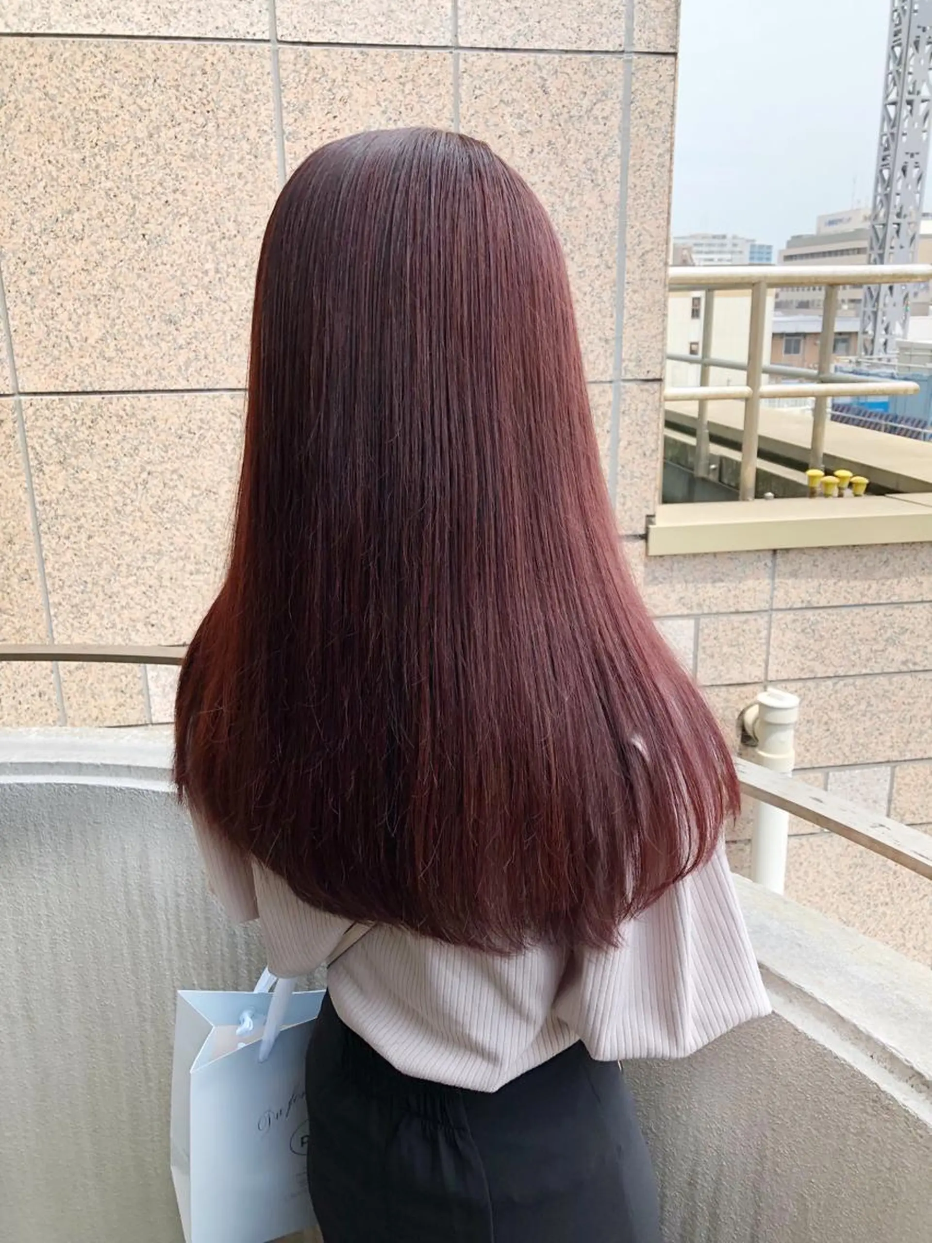 セミロング カラーアンドケアリタ kitamuuuのヘアスタイル