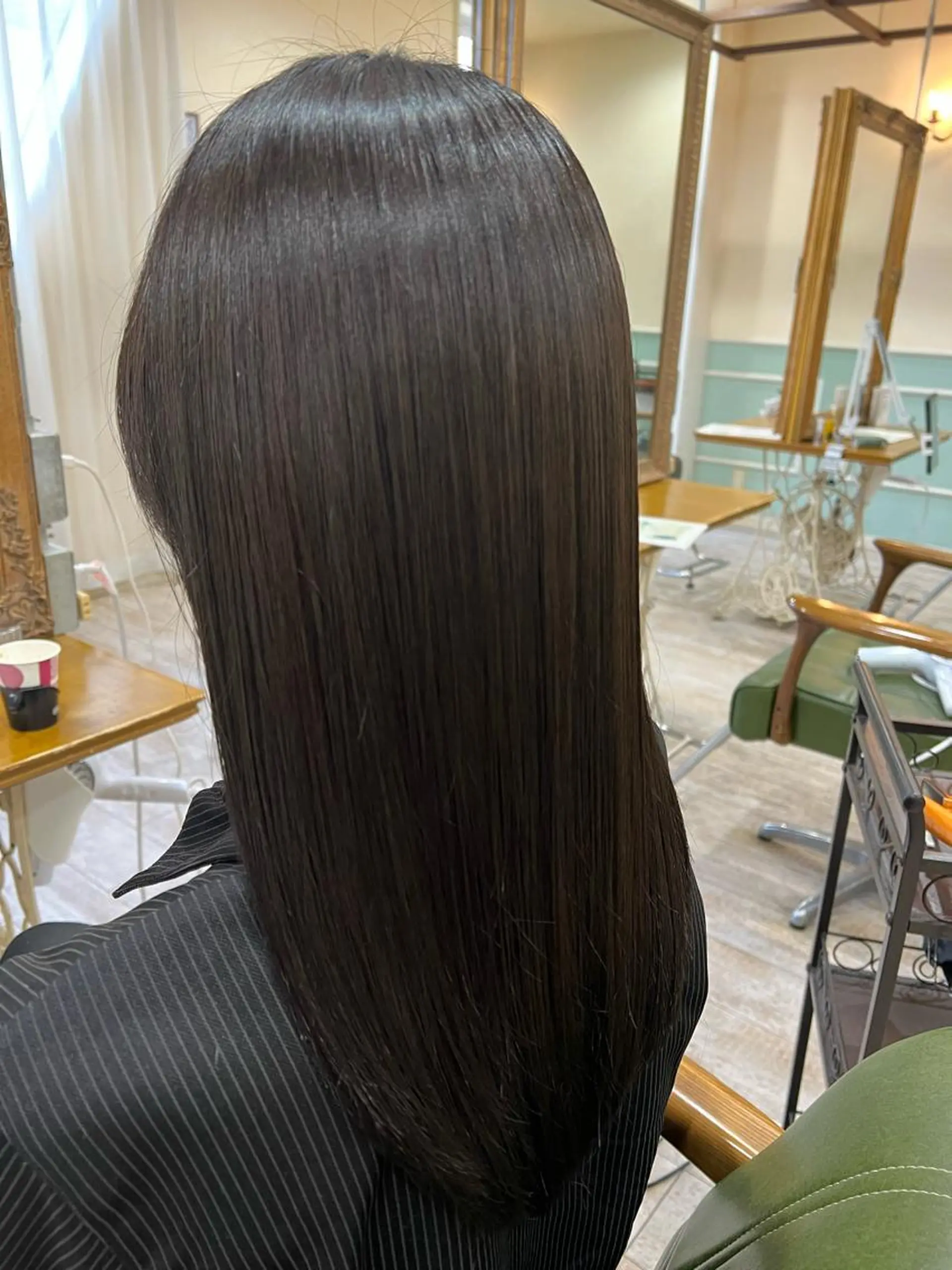 ロング カラー 髪質改善 新越谷noble店長 松本拓也▶◀*.のヘアスタイル
