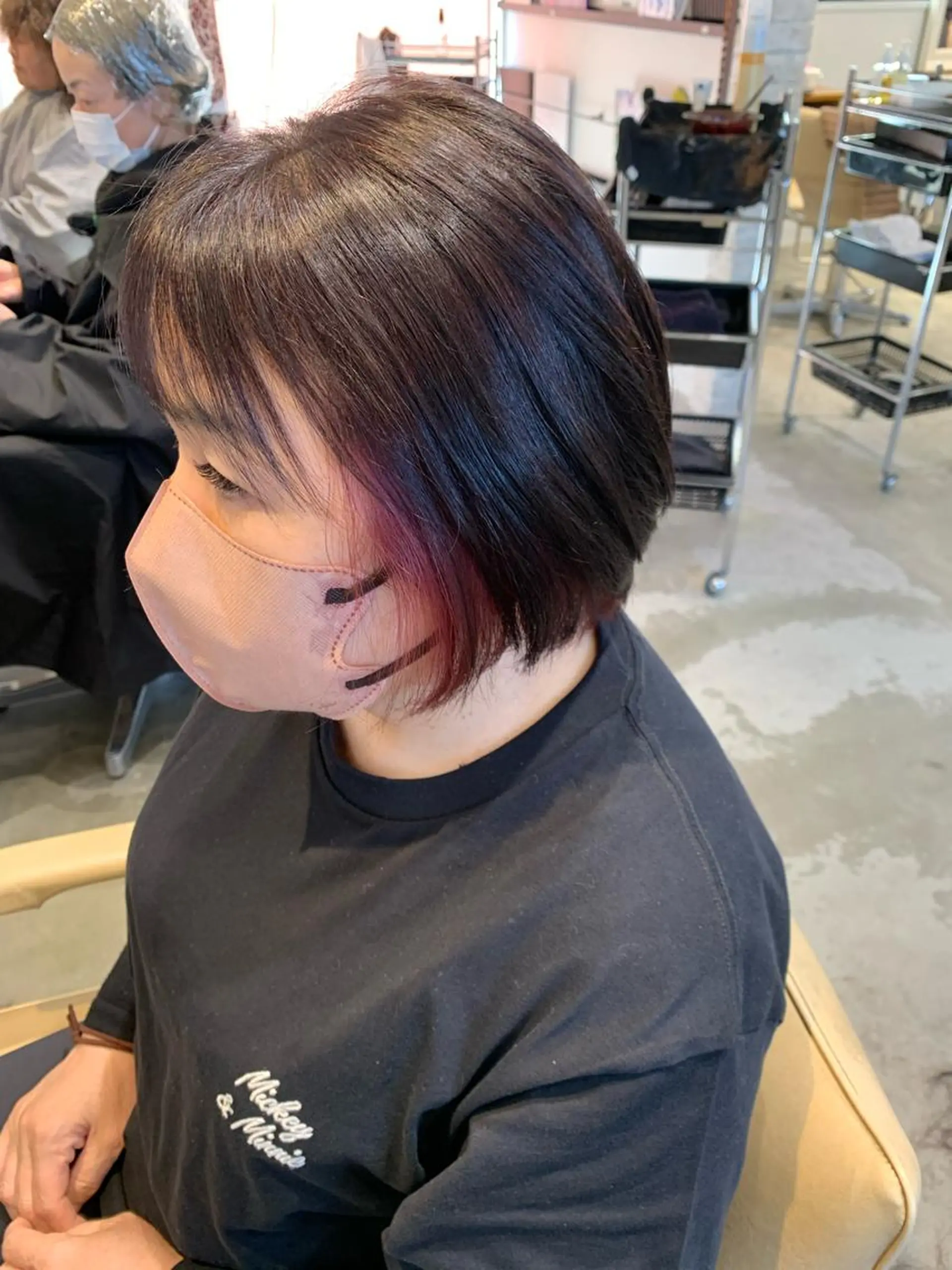 ショート カラー インナーカラー 水戸/似合わせカット /Rukaのヘアスタイル