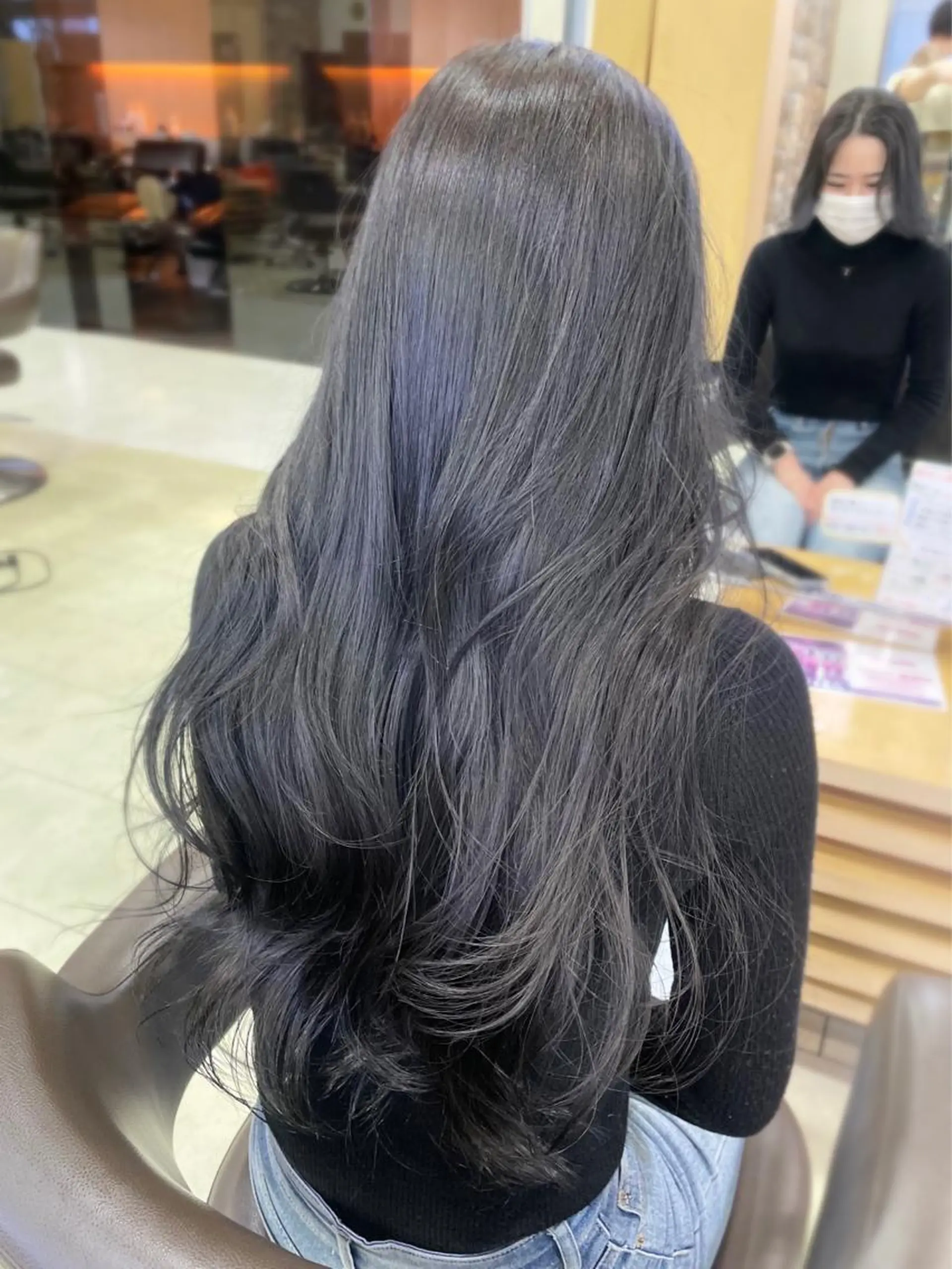 ロング カラー 🫧カット/パーマ /ネイル/かりん🫧のヘアスタイル