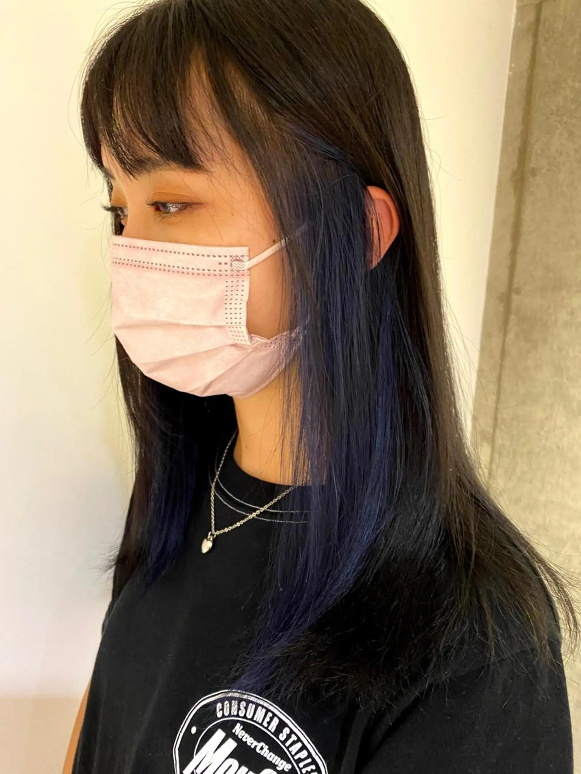 セミロング 透明感カラー/似合わ せカット/大島実加永のヘアスタイル