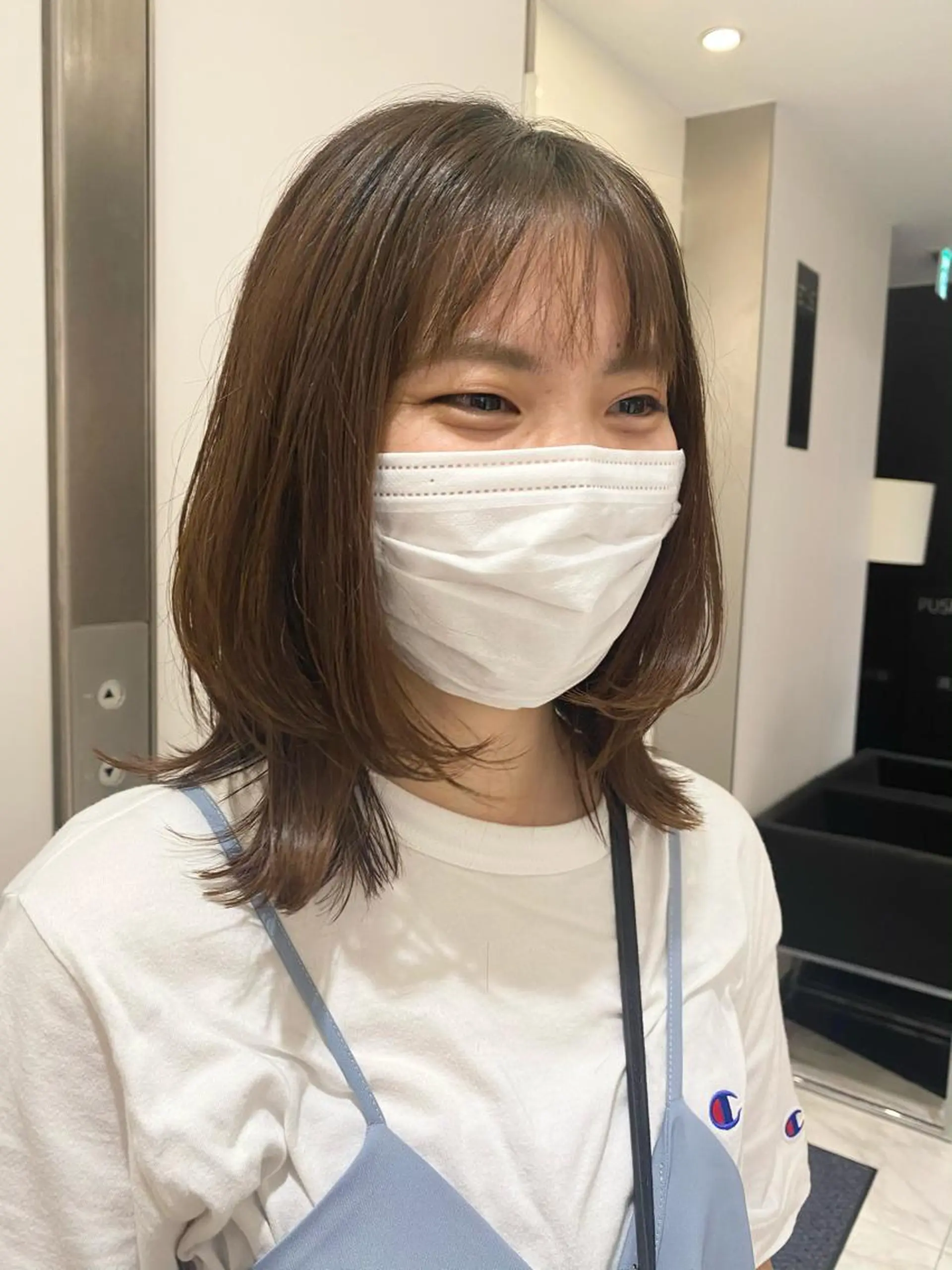 ミディアム ❤️パーマ美容師✂︎ 井口美緒のヘアスタイル