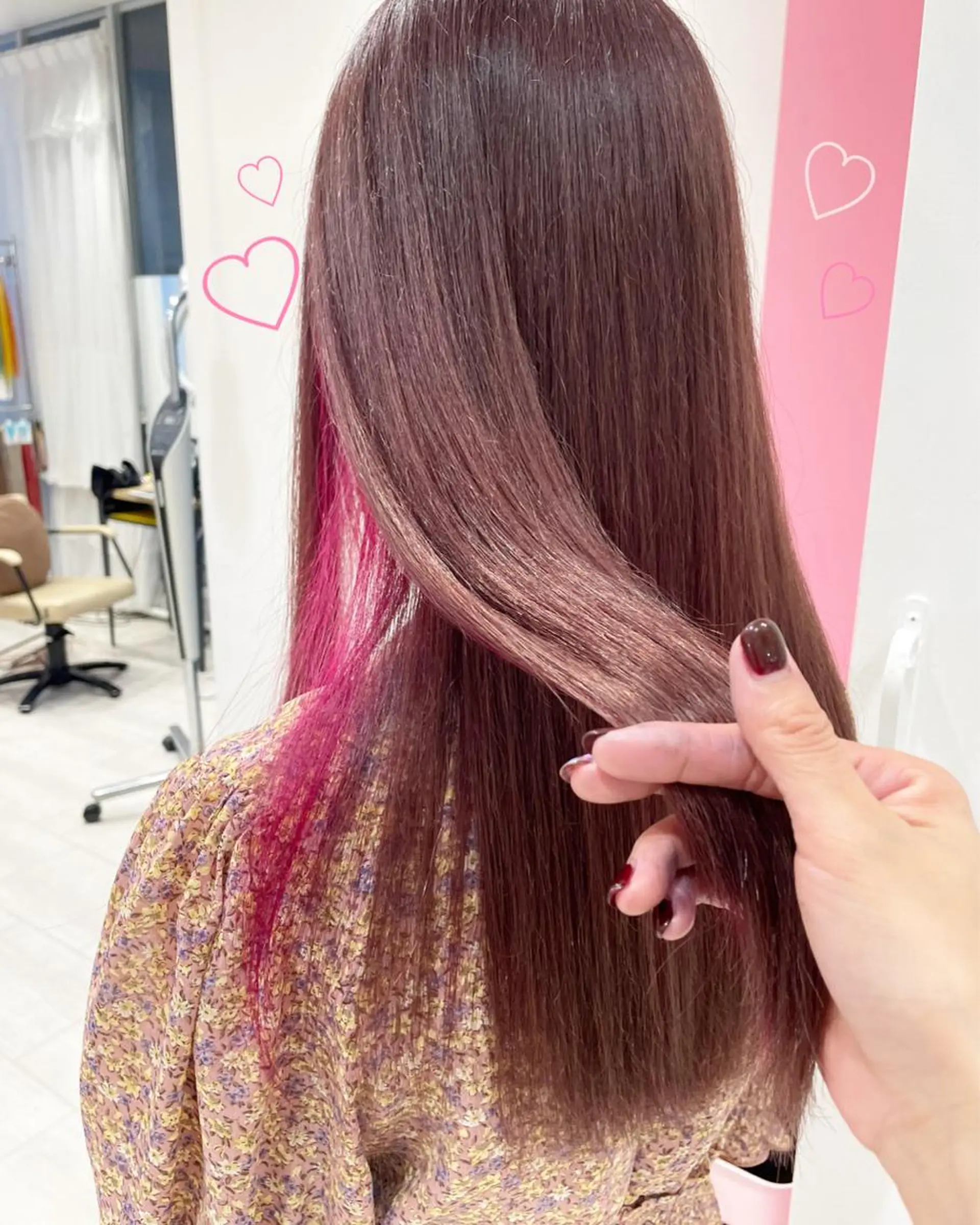ロング カラー 新宿駅近♡個室 ♡関口三都季🌜のヘアスタイル