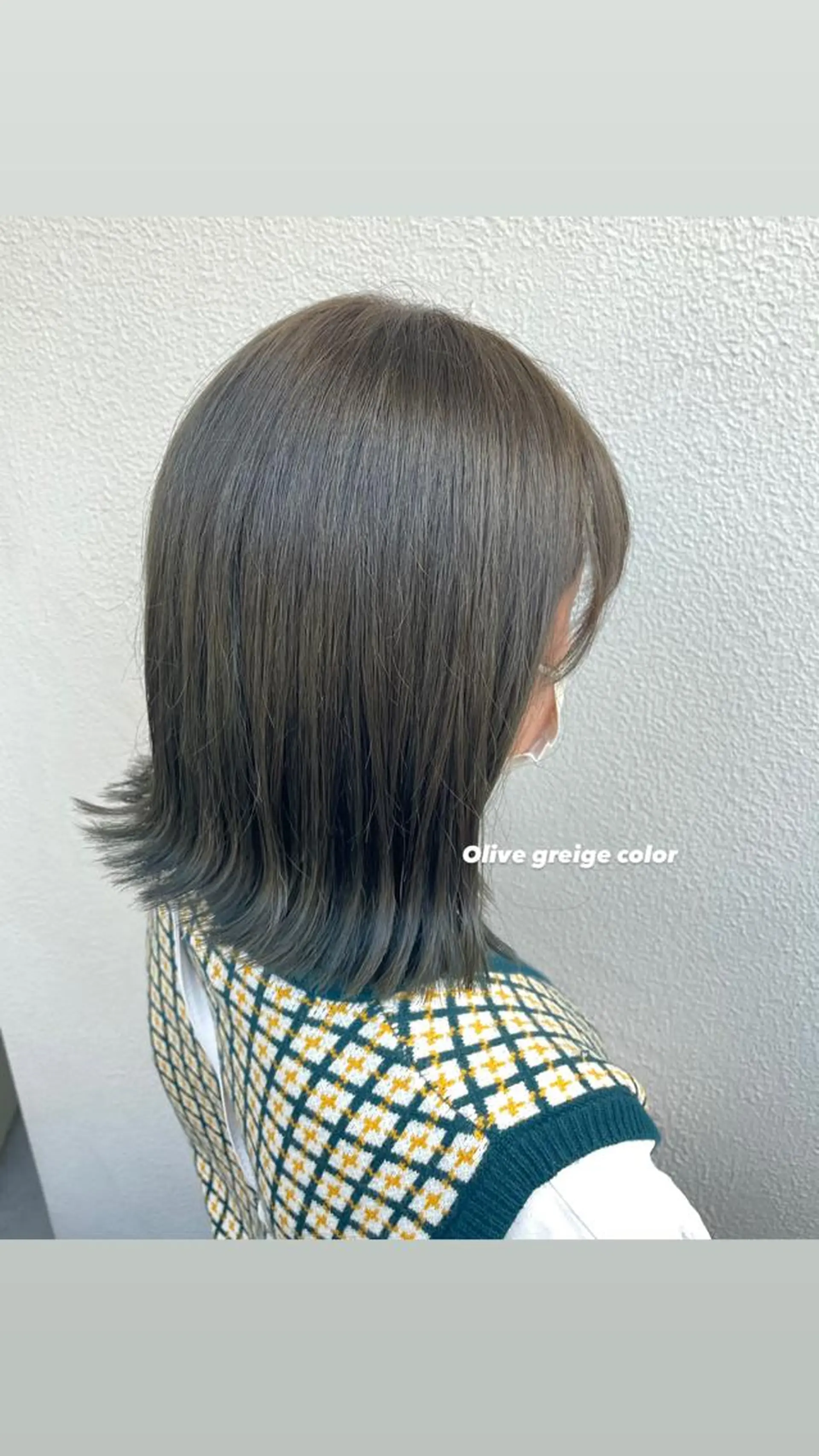 ミディアム カラー パーマ ヘアアレンジ メンズ キッズ ネイル マツエク・マツパ 透明感カラー・レイヤ ー🎀amika🎀のヘアスタイル