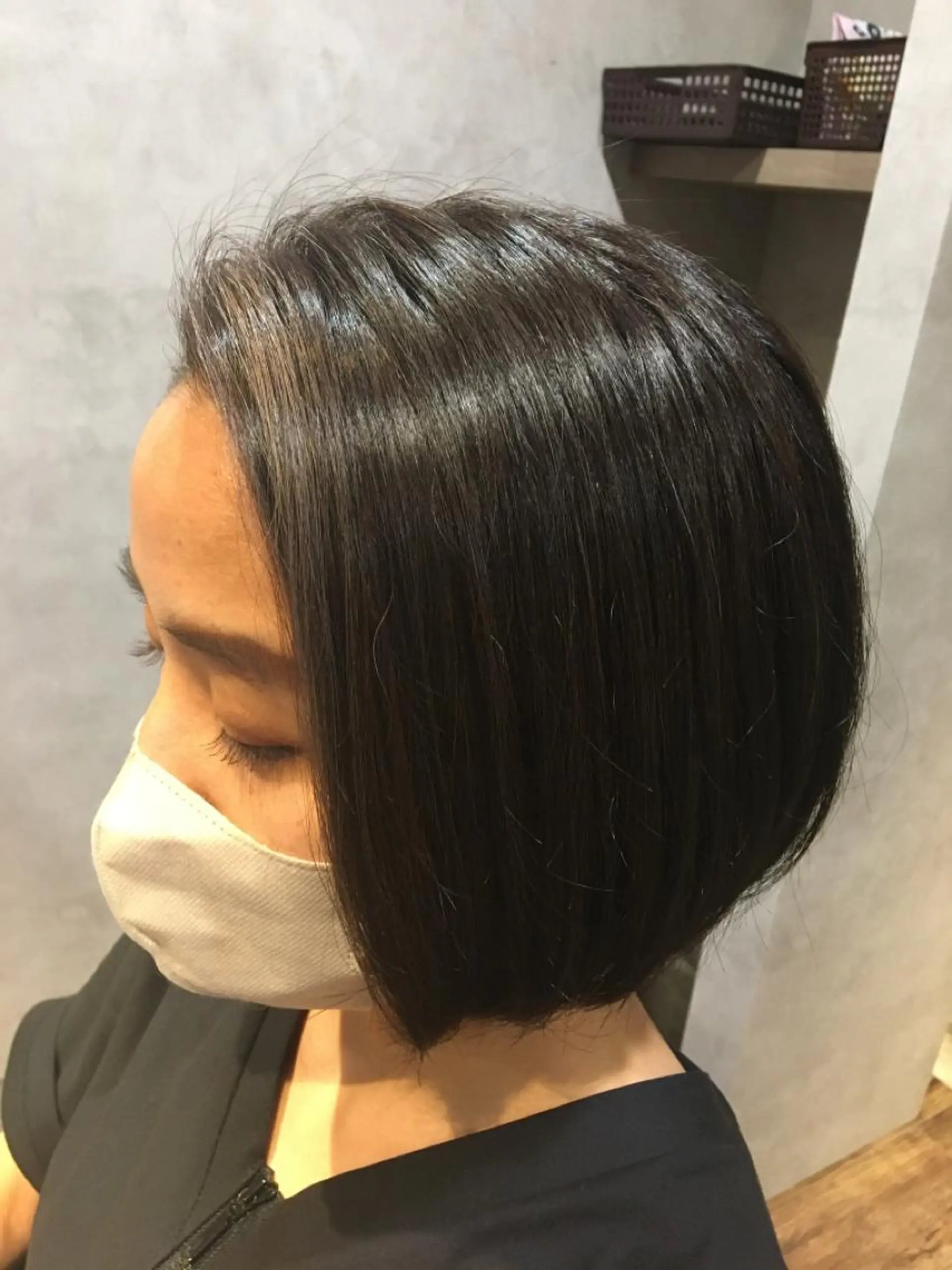 カラー ヘアカラー トリートメント 箕面駅徒歩7分カプロ 三好美鈴のヘアスタイル