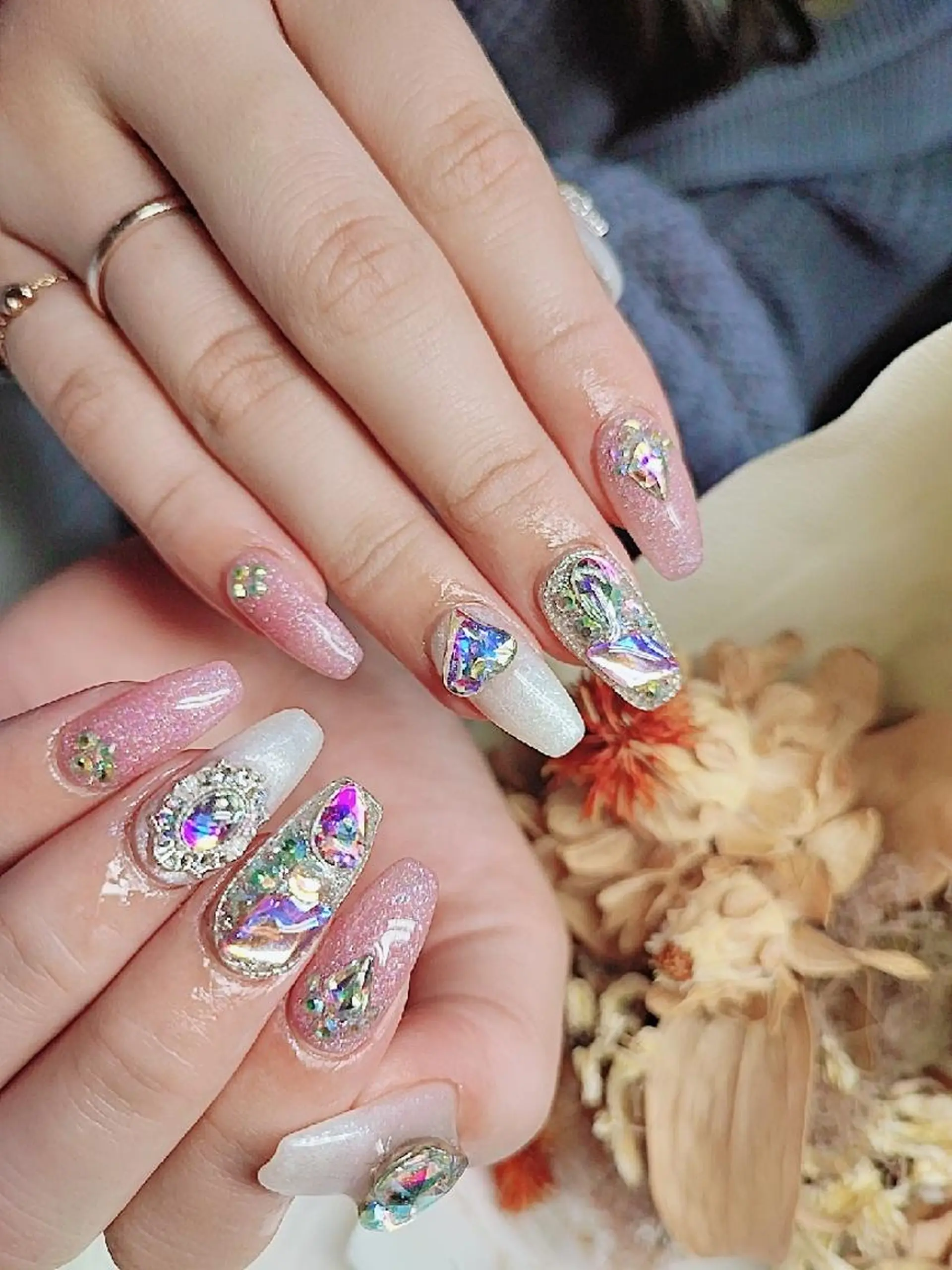 ネイル ハンドネイル 森 ネイルサロンのネイルデザイン