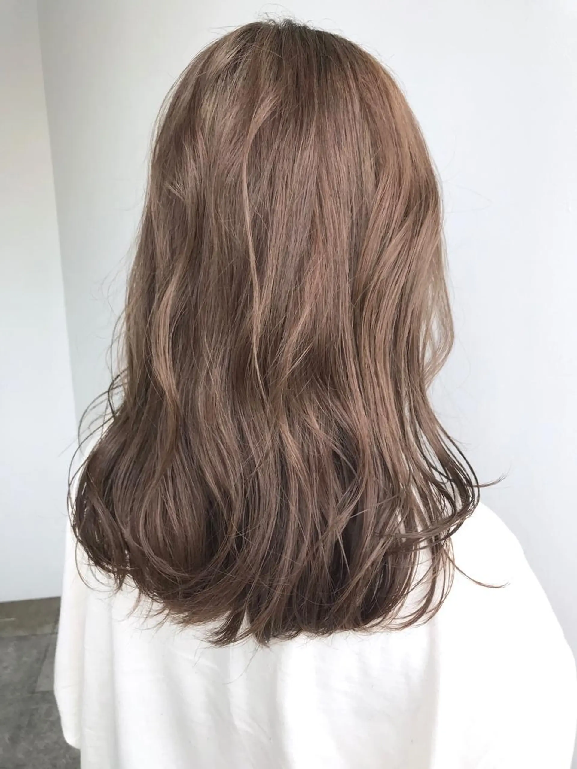 ロング カット ヘアカラー ボブ/ハイトーン 福生Radix 下田のヘアスタイル