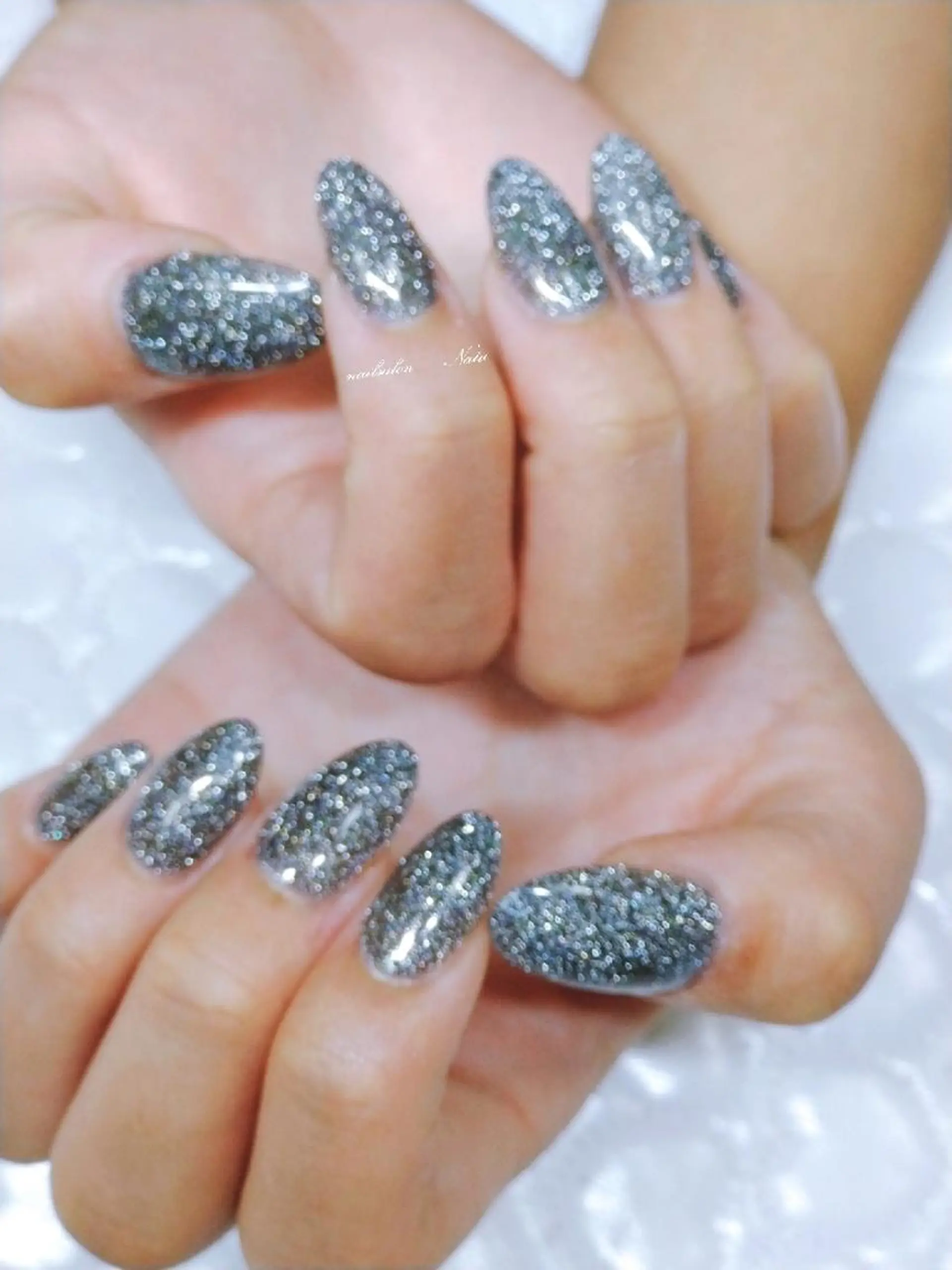 ネイル 長さ出し フラッシュネイル ワンカラーネイル ショートネイル nailsalon　 Natuのネイルデザイン