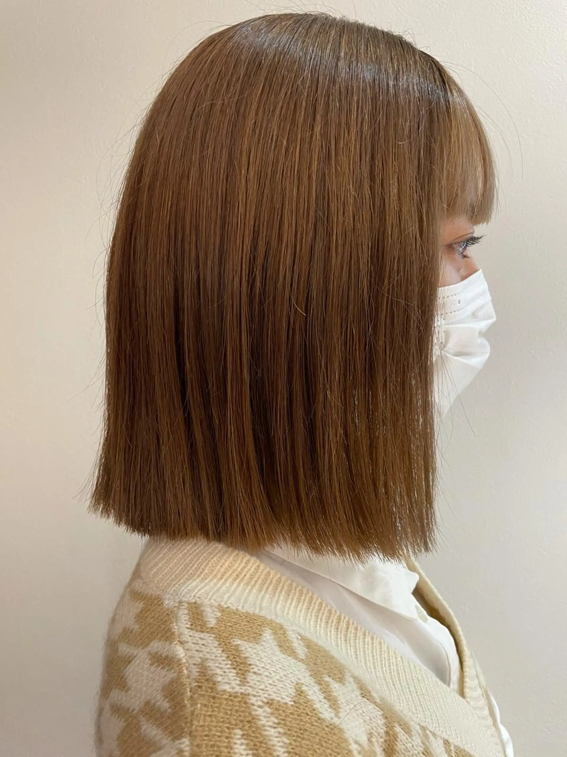 ミディアム カラー 福島成美/髪質改善 縮毛矯正/カラーのヘアスタイル