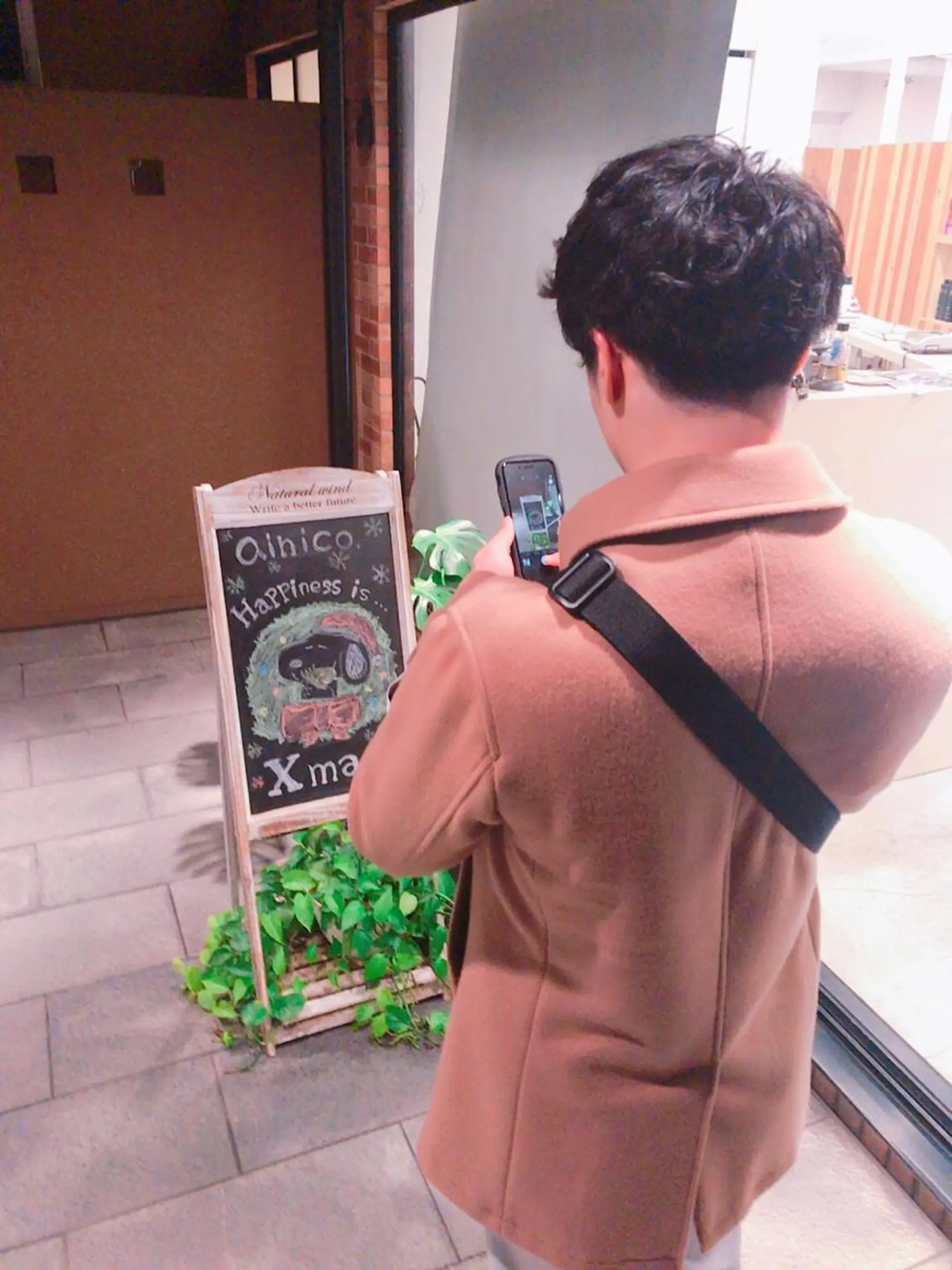 ショート カラー パーマ ヘアアレンジ メンズ カット パーマ ちこ .のヘアスタイル