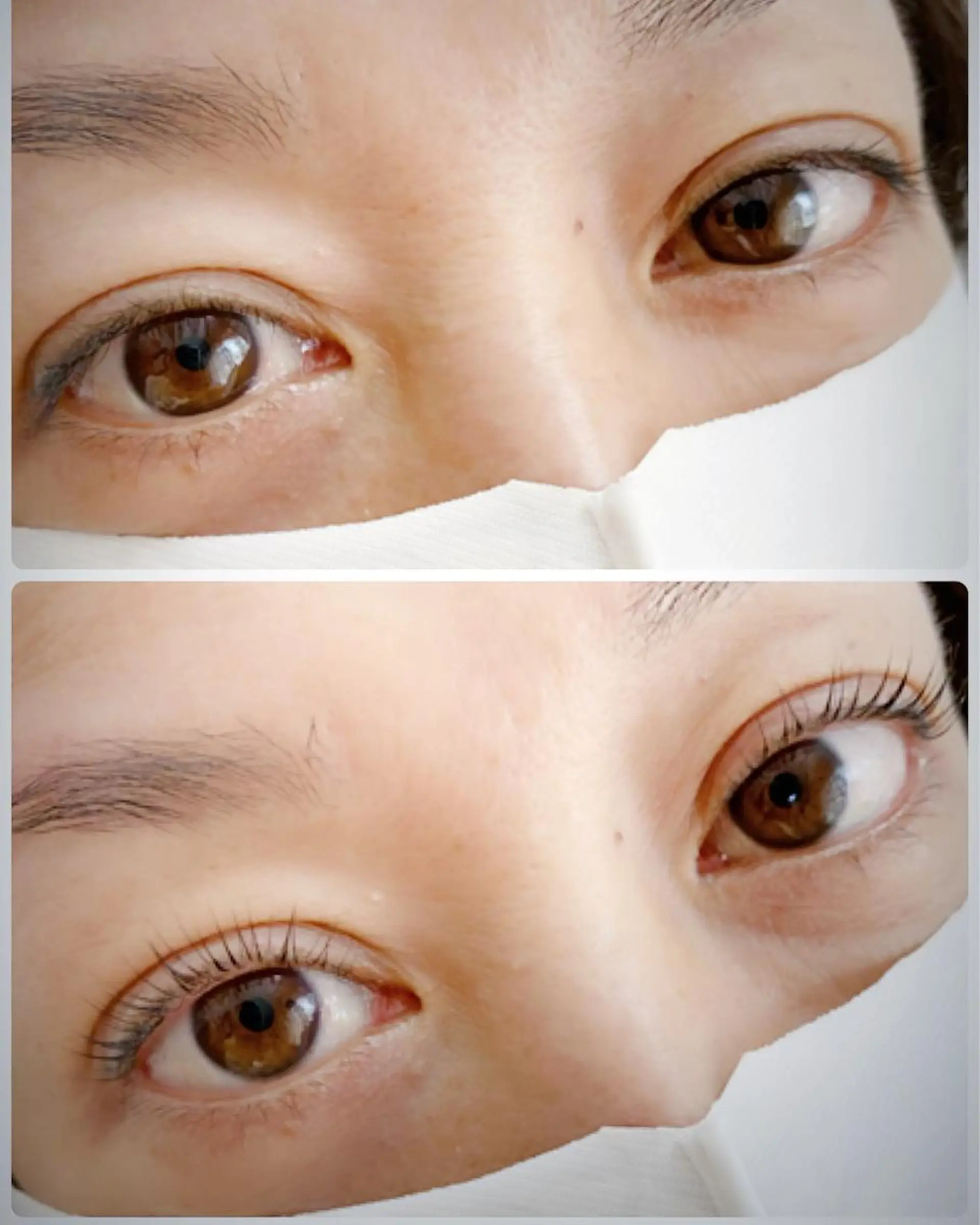 マツエク・マツパ ケラチンラッシュリフト ナチュラル 一重×まつ毛パーマ NailLaLuce ネイルラルーチェのネイルデザイン