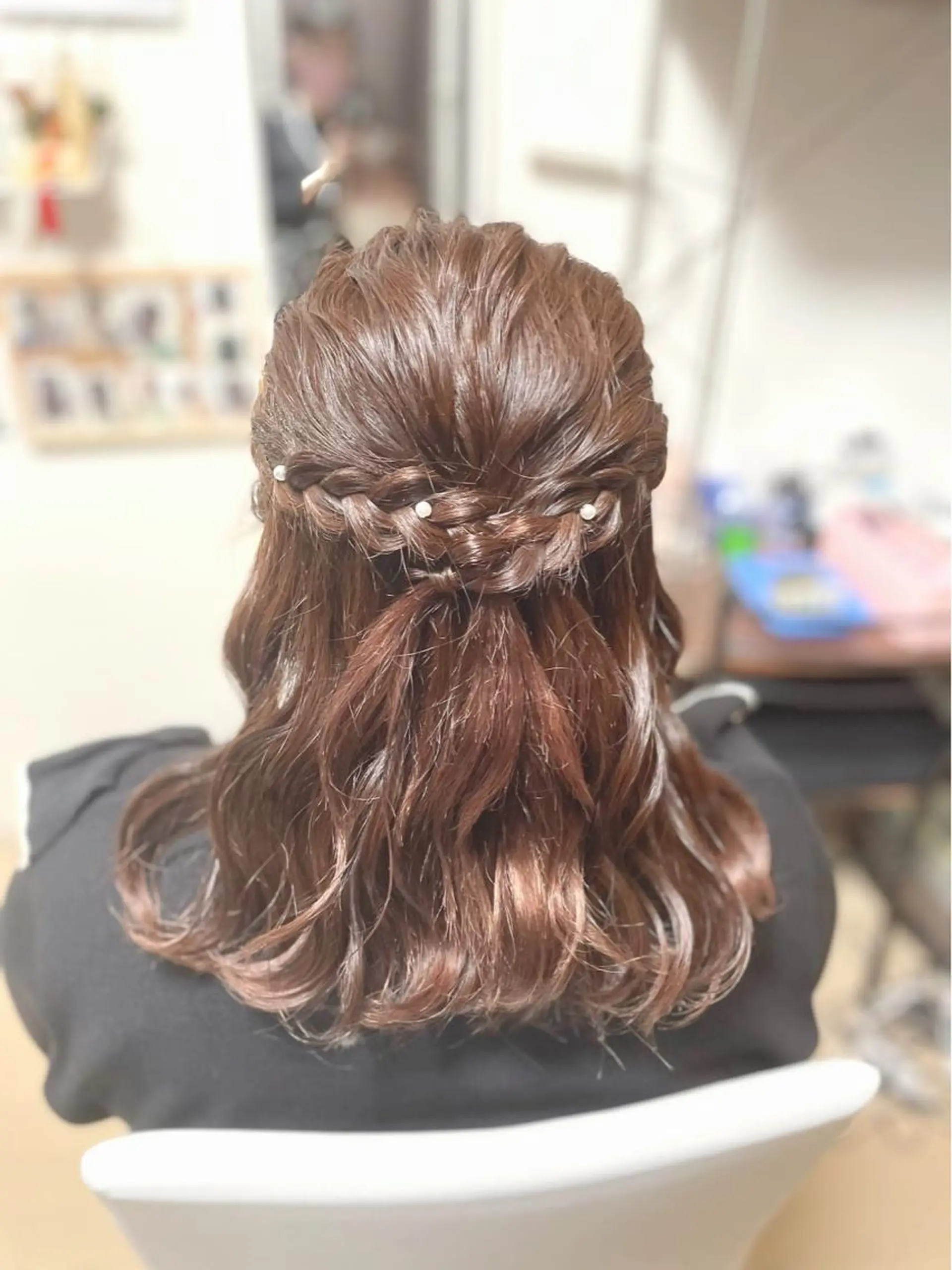 ヘアアレンジ ハーフアップ イーチブライト EachBrightのその他イメージ