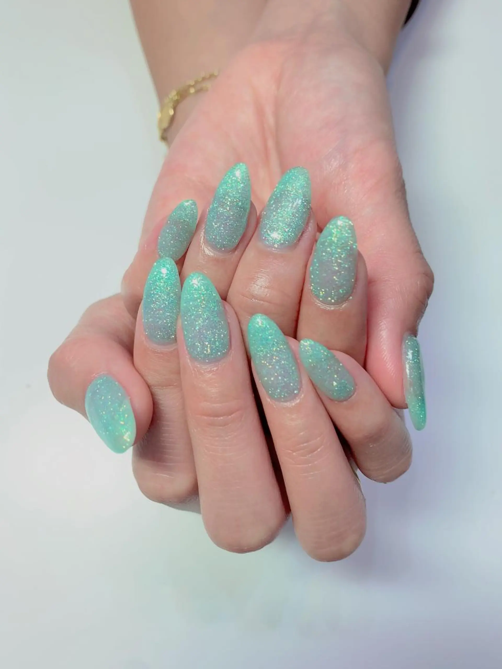 ネイル 韓国ネイル ラメ(グリッター) Emmi salonのネイルデザイン