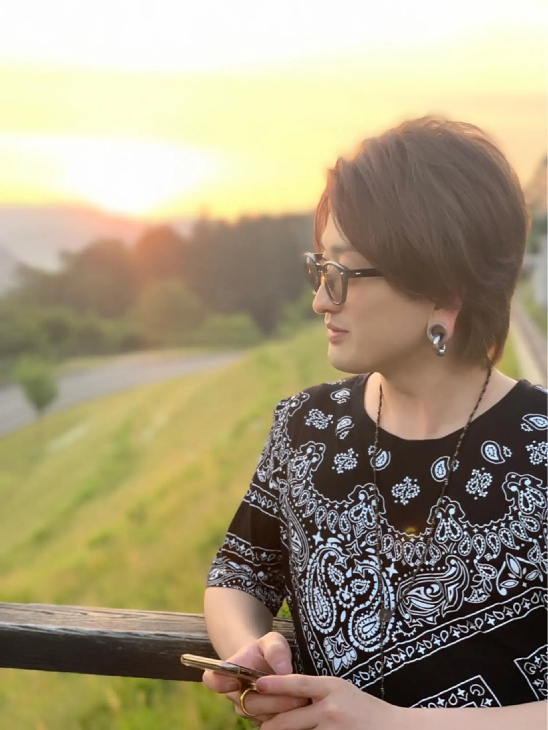 ミディアム カラー メンズ 美髪矯正・髪質改善 【中村吉孝】のヘアスタイル