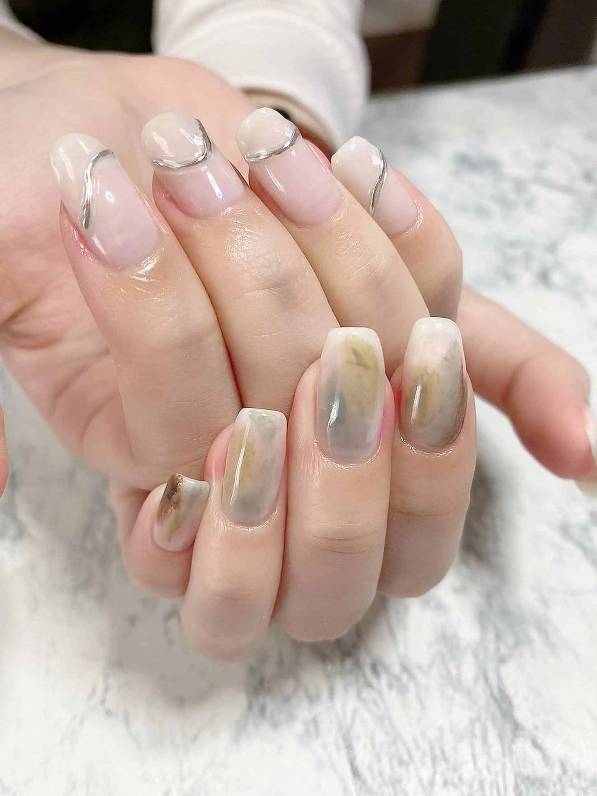 ネイル ハンドネイル フットネイル ejiri harukaのマツエク・マツパデザイン