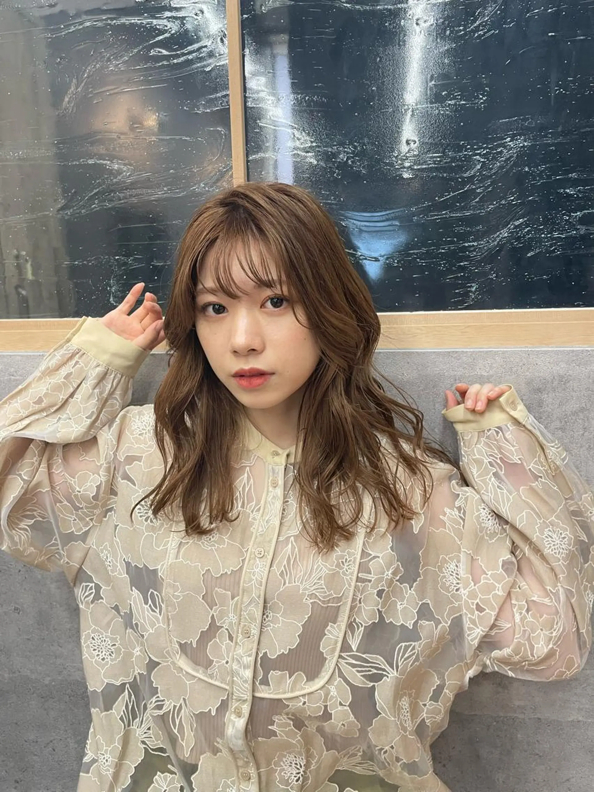 セミロング 艶髪 🌸木下なつみのヘアスタイル