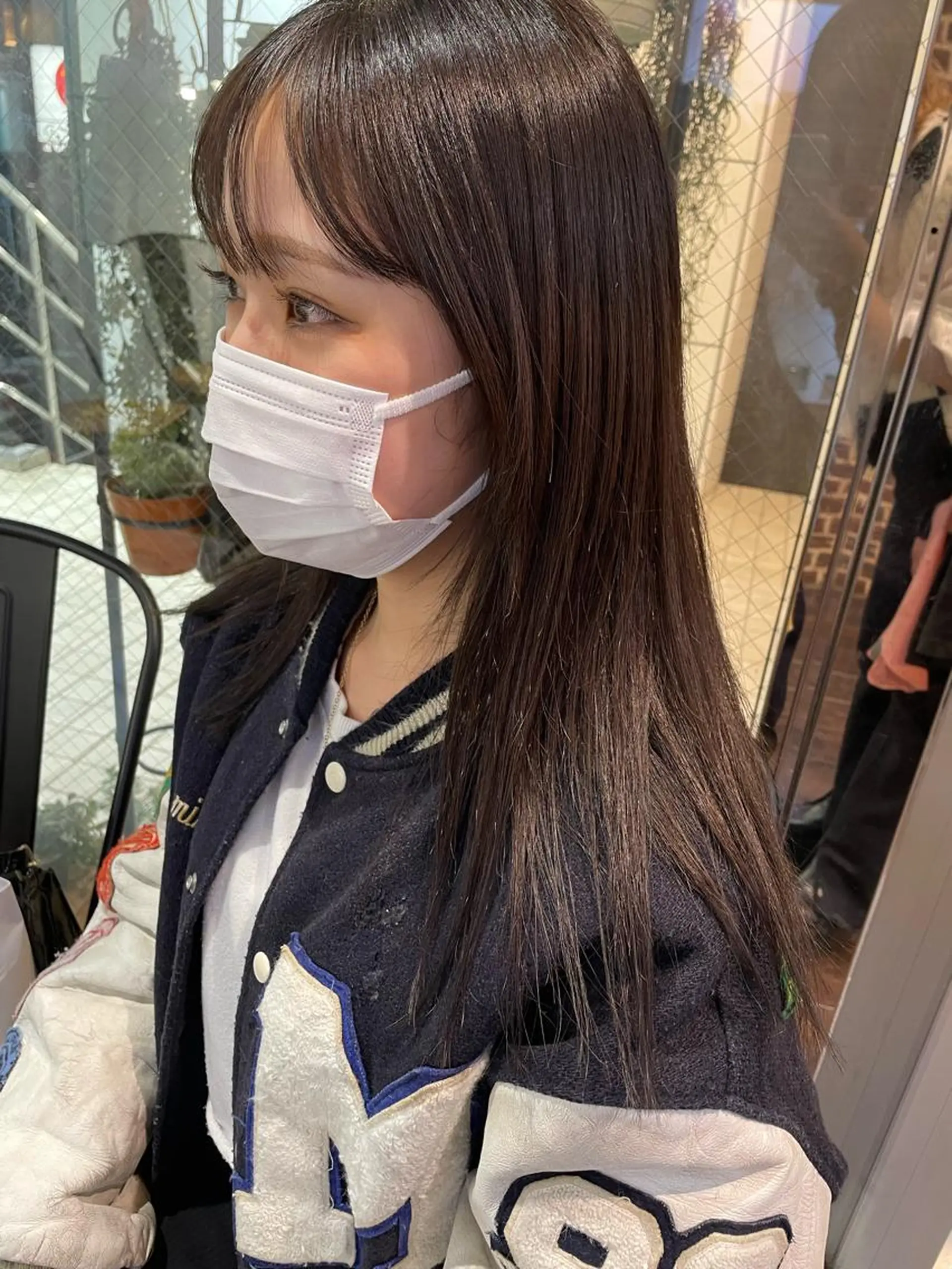 カラー ブラウンカラー 髪質改善 ヘアカラー 韓国ヘア🦋 MIYUのヘアスタイル