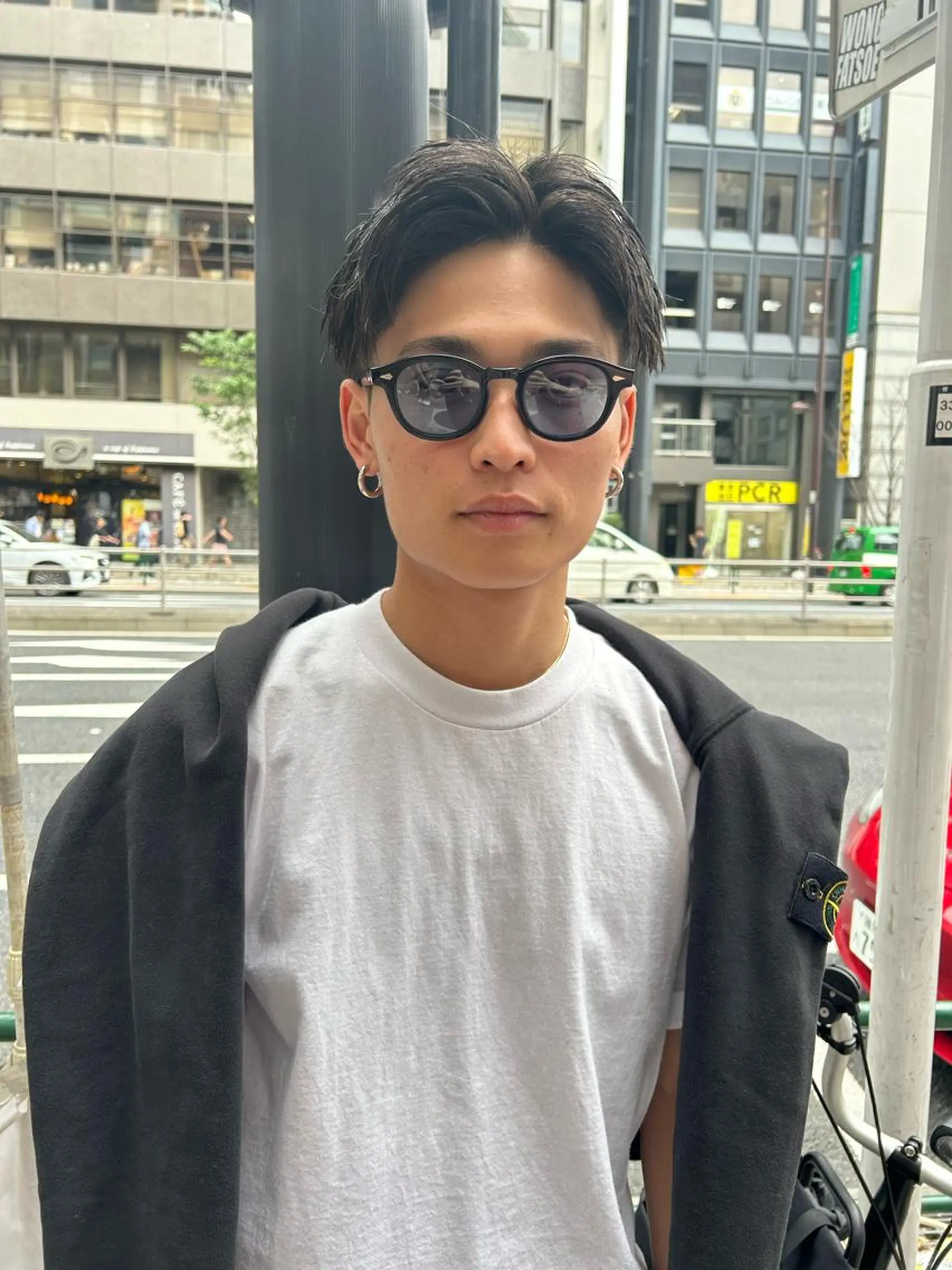 ショート メンズ メンズブリーチ メンズハイライト メンズインナーカラー メンズパーマ プードルパーマ カット 💈メンズ短髪特化 ✂︎伊藤大輝💈のヘアスタイル