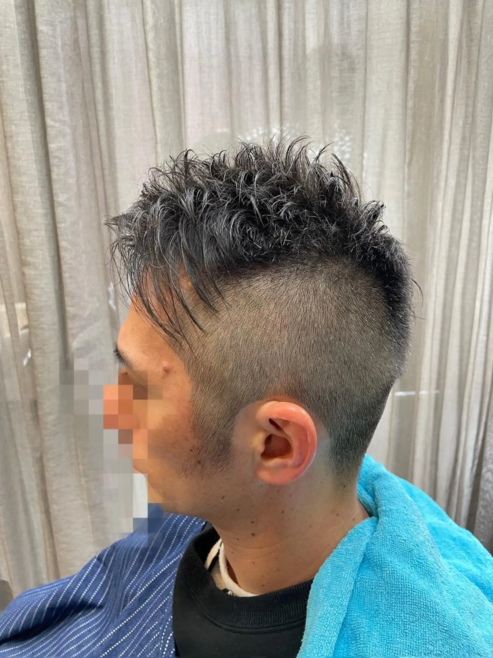 ショート メンズ モヒカン ソフトモヒカン ヘアーサロン ＳＯRＡお顔剃りのエステ・リラクイメージ